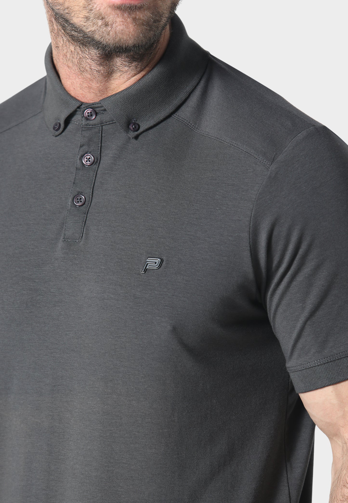 Neptunes Dusty Grey Polo Shirt