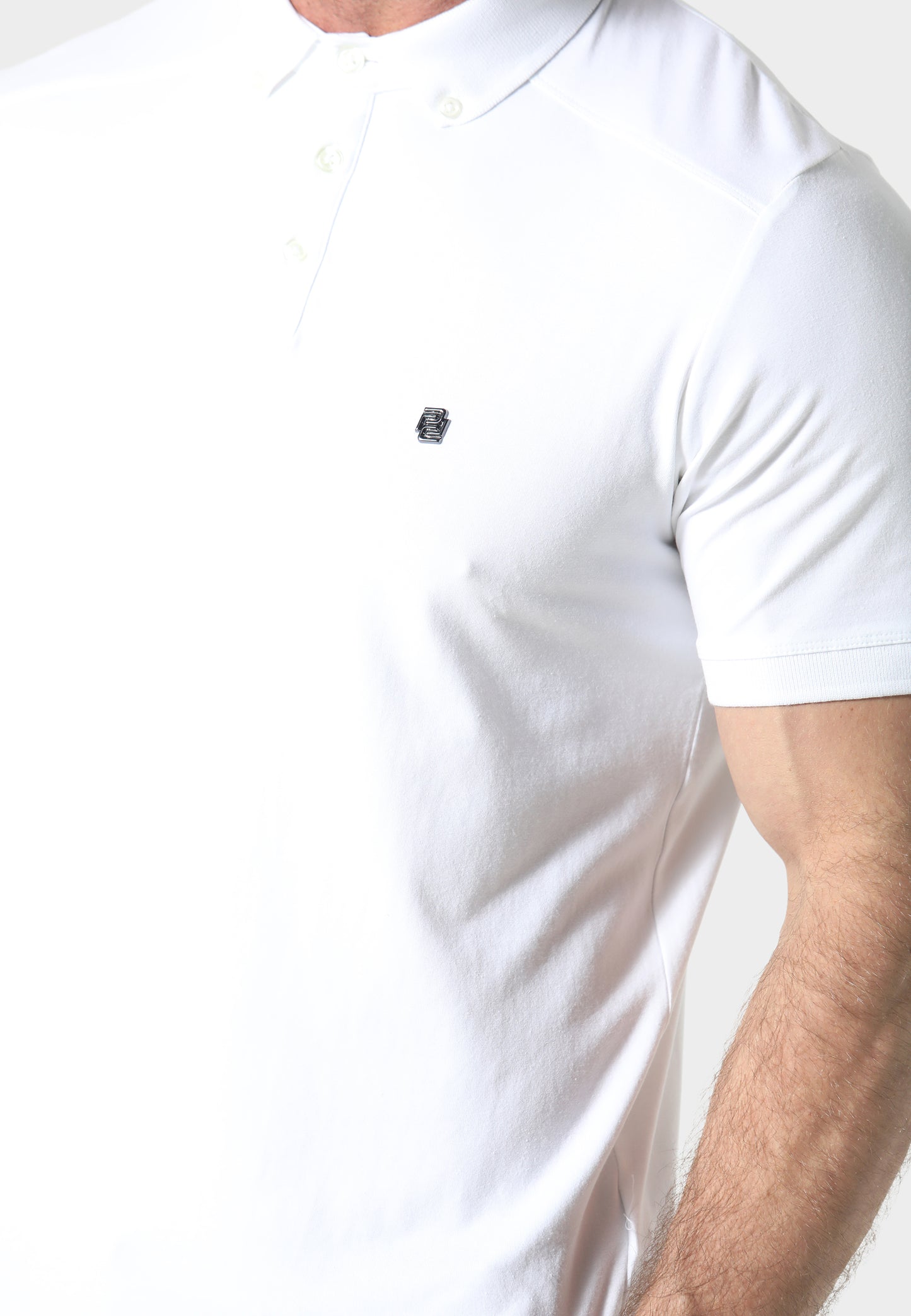 Neptunes White Polo Shirt
