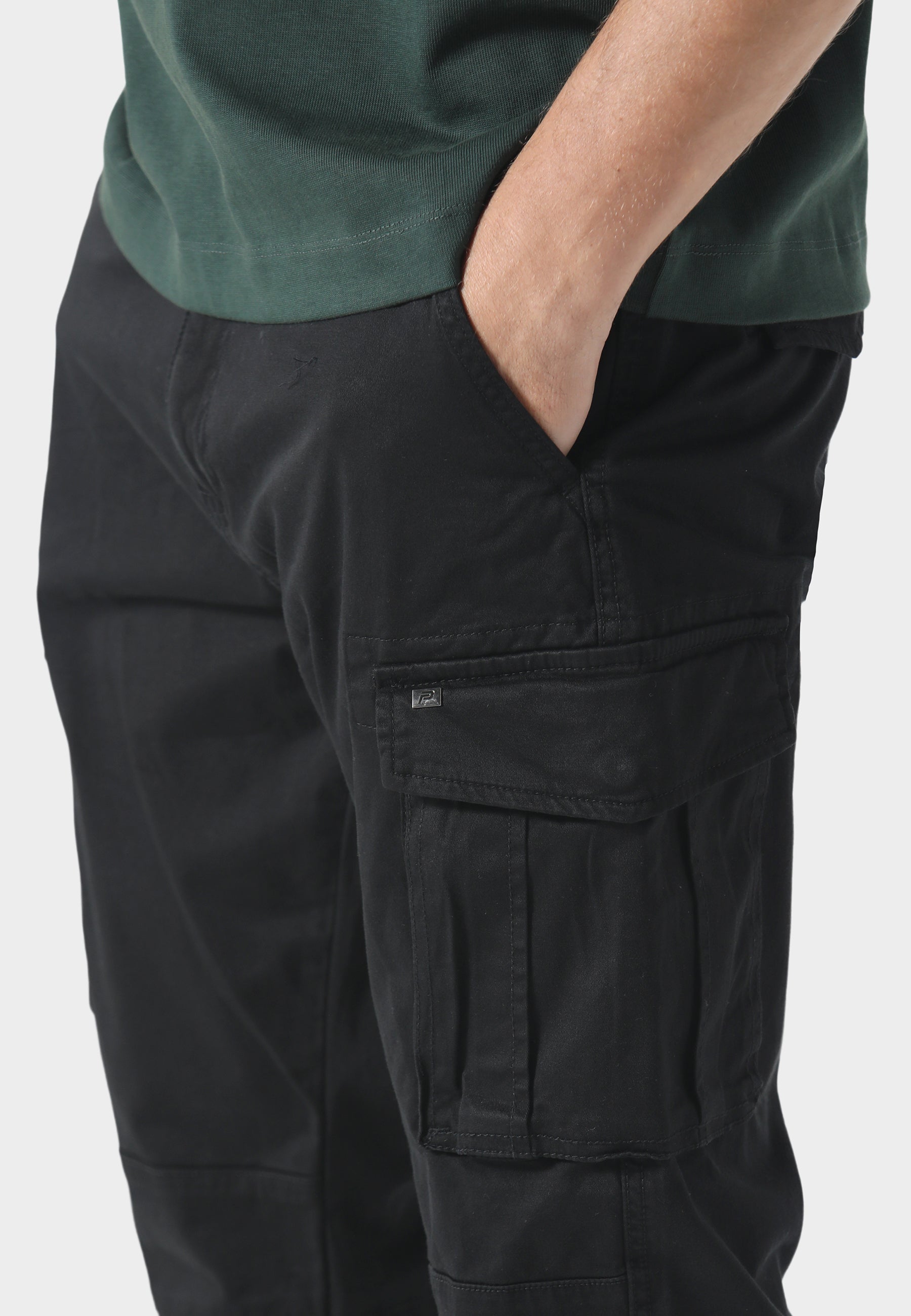 Newton Black Cargo Pants