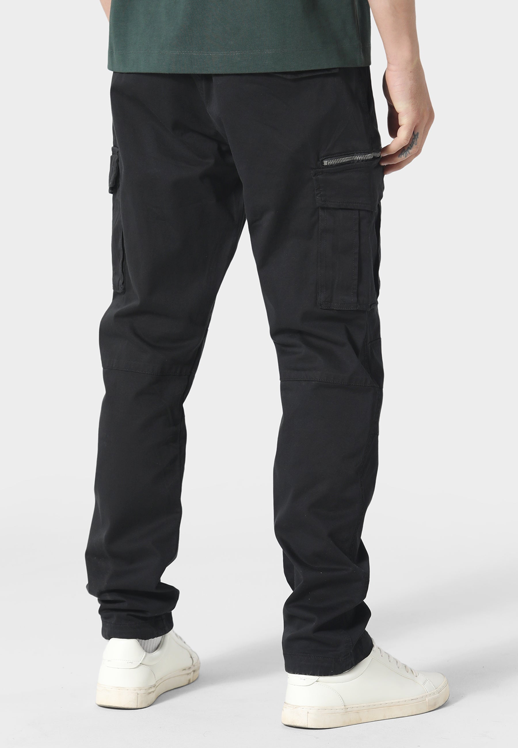Newton Black Cargo Pants