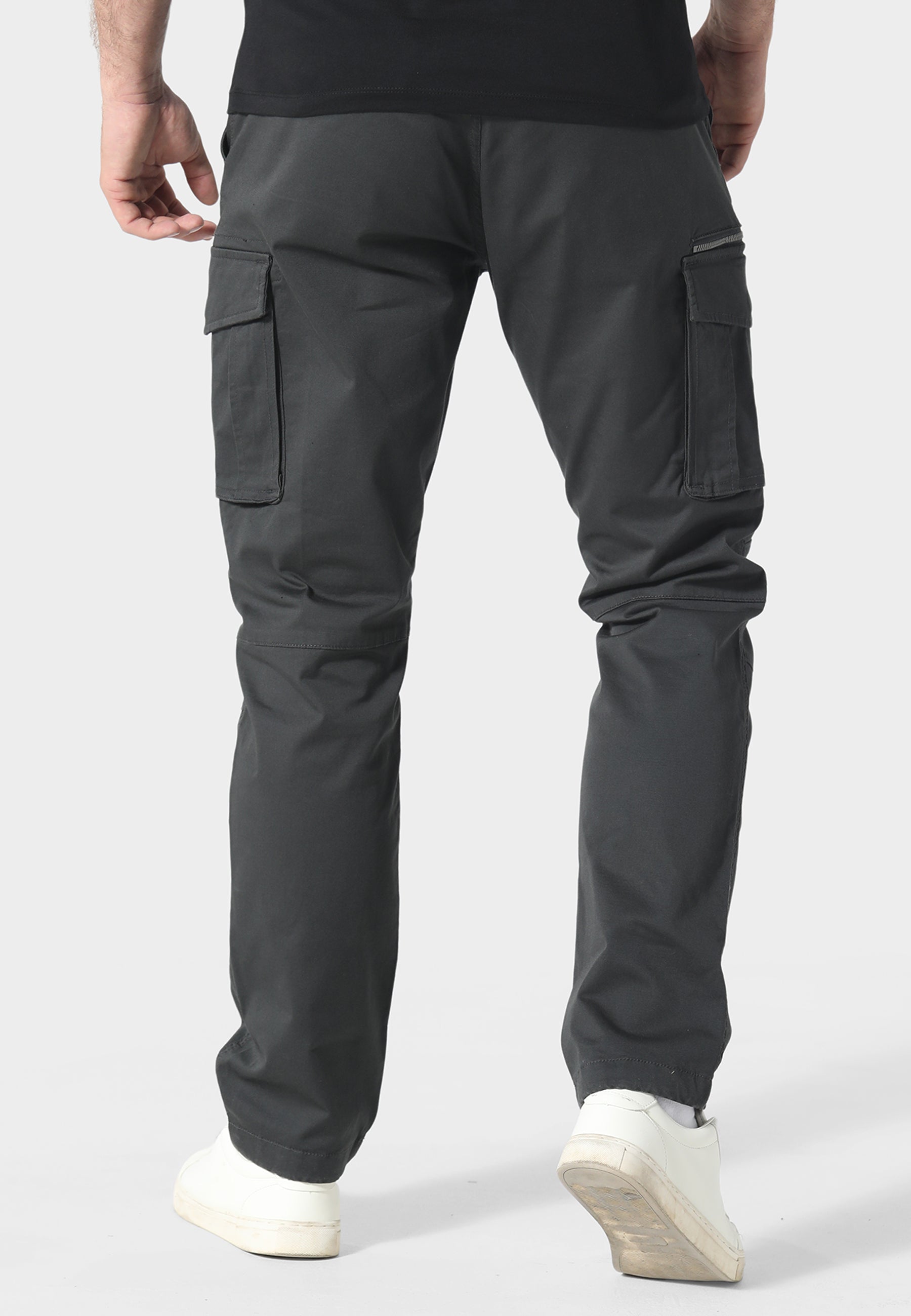 Newton Charcoal Cargo Pants