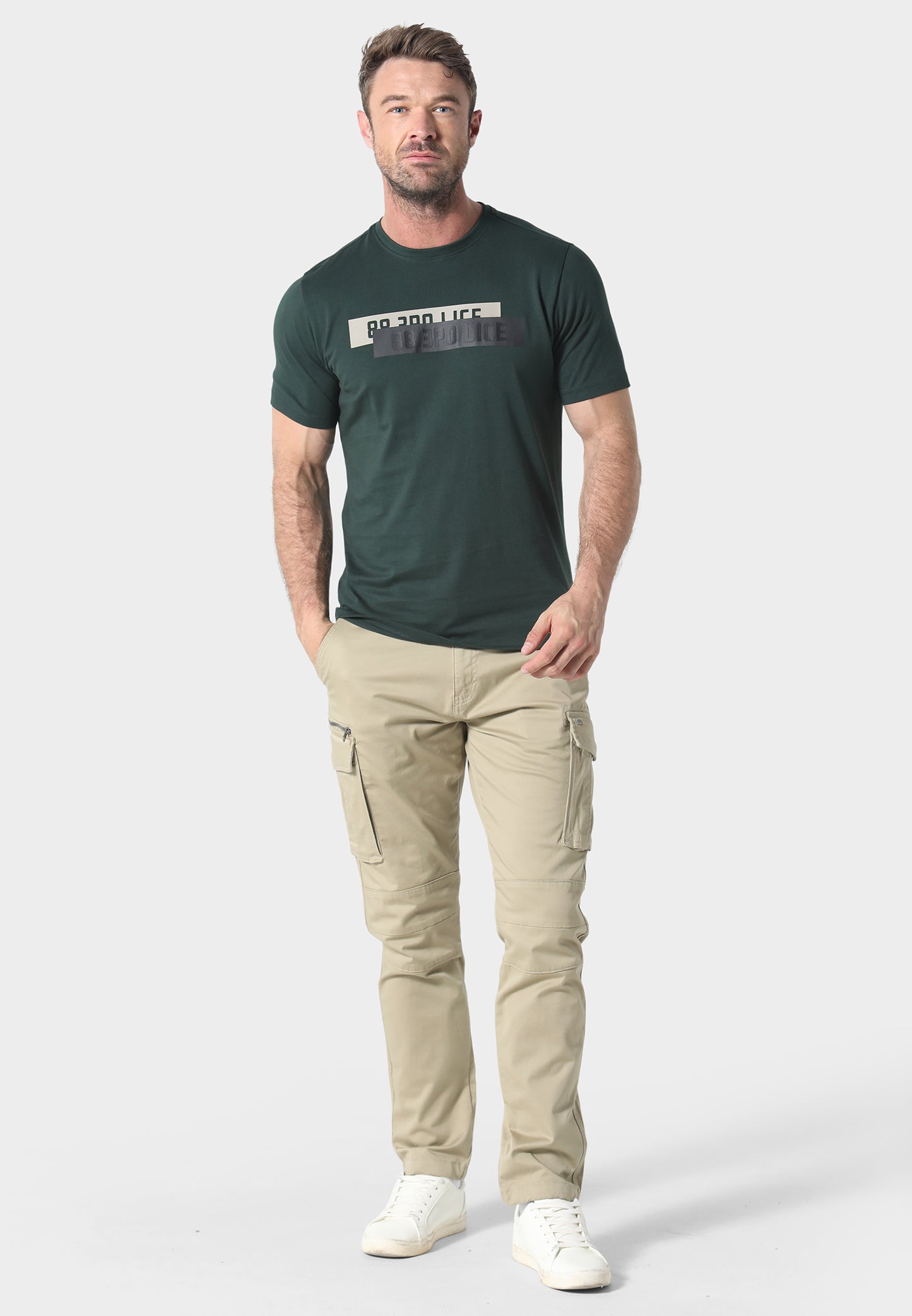 Newton Beige Cargo Pants
