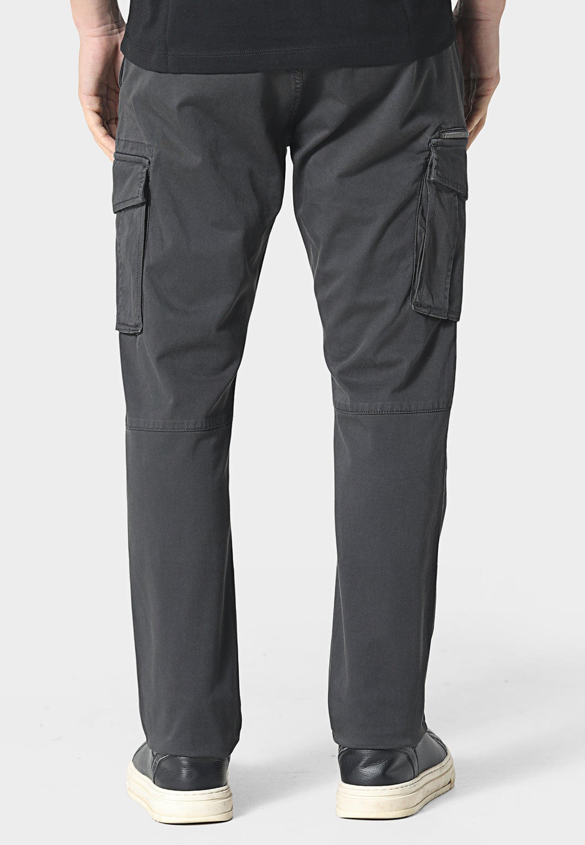 Newton Charcoal Cargo Pants