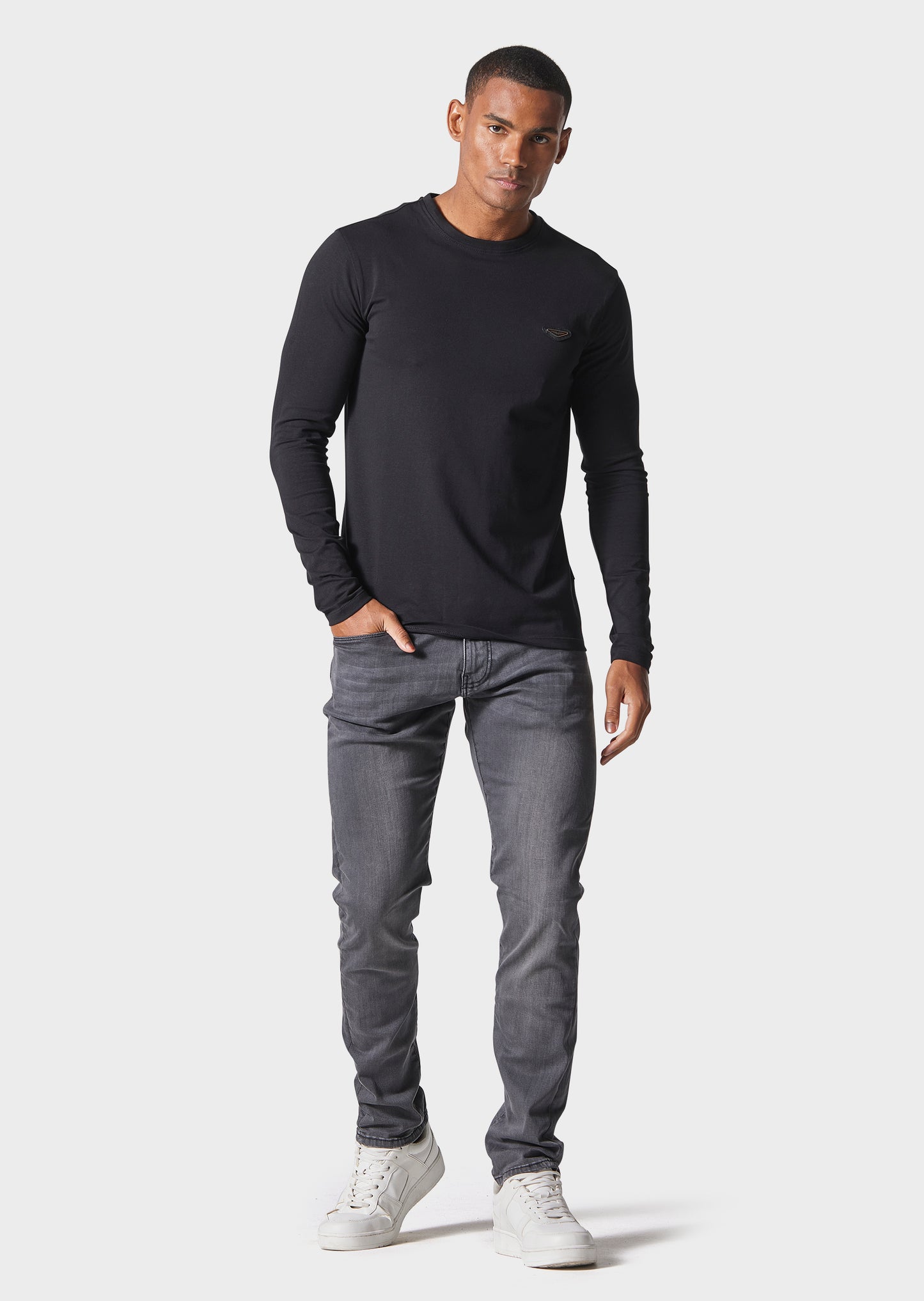 Norvic Black Long Sleeve Tee