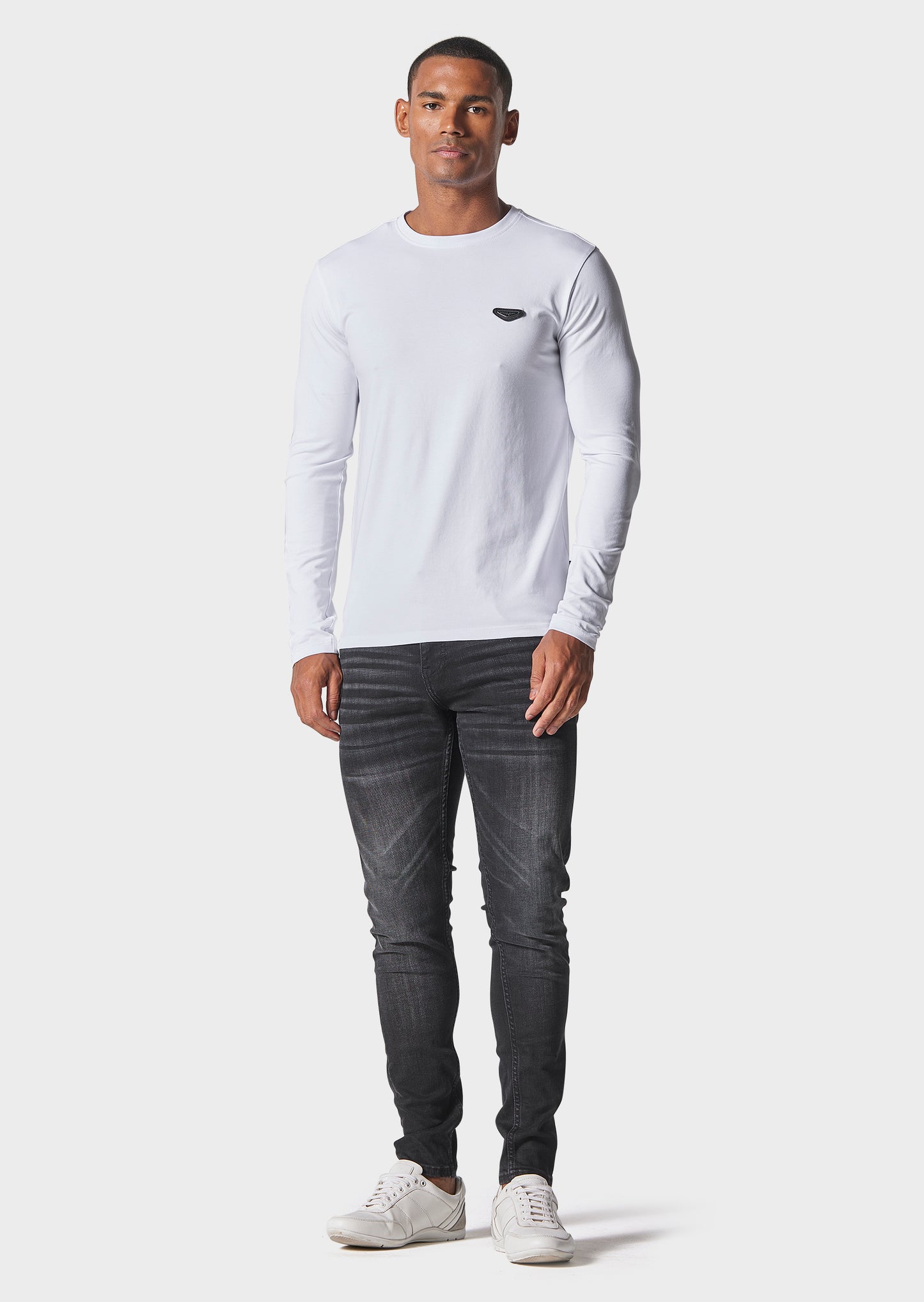 Norvic White Long Sleeve T-Shirt