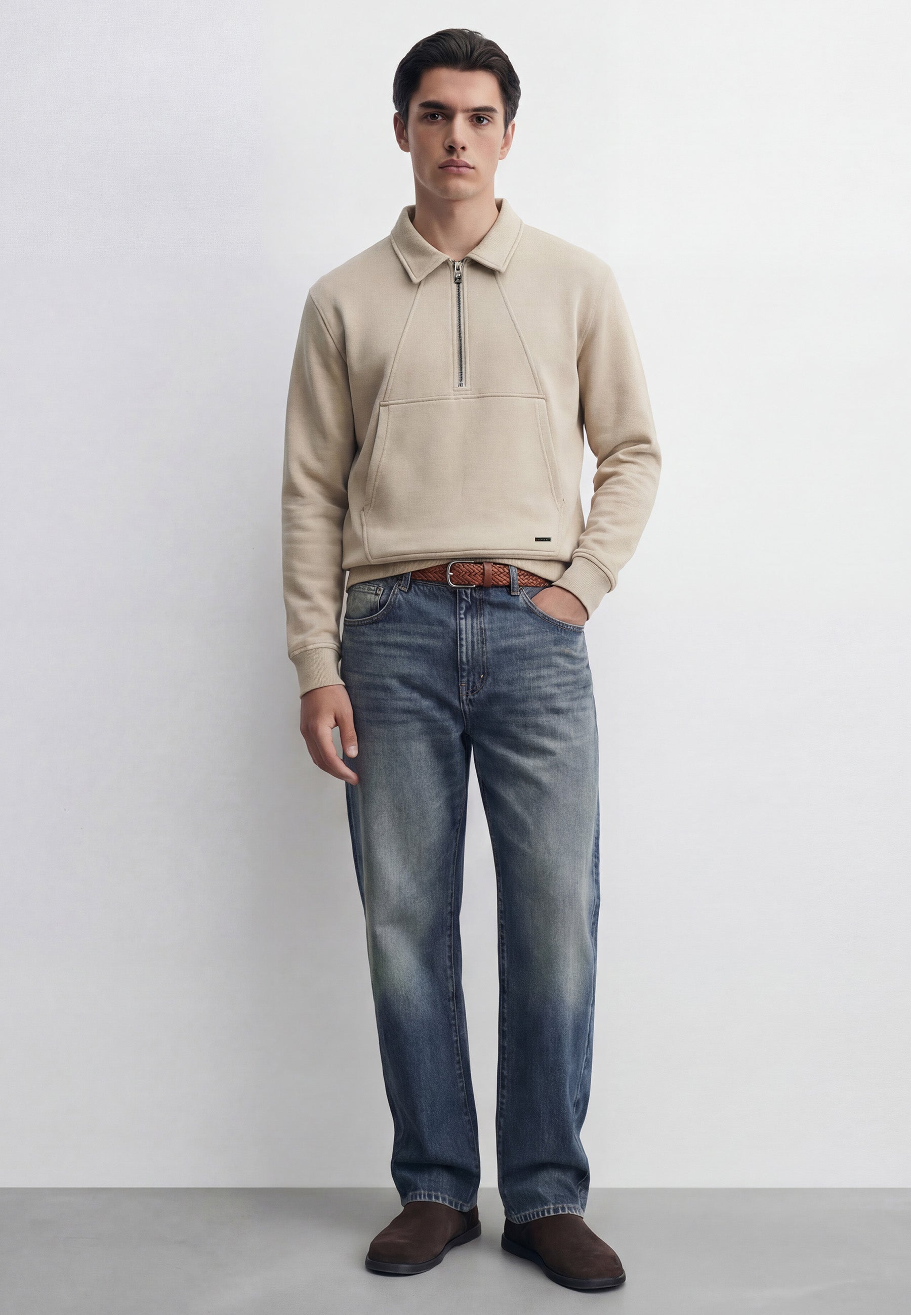 Ocelen Taupe Sweatshirt
