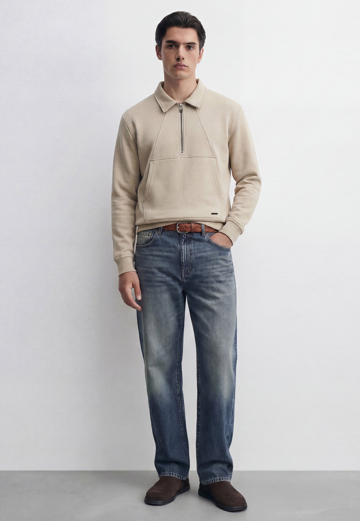 Ocelen Taupe Sweatshirt