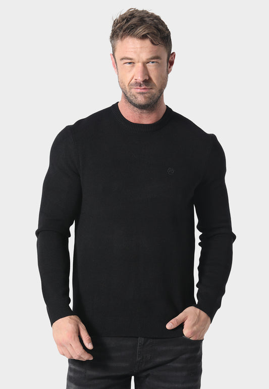 Perth Black Knitwear