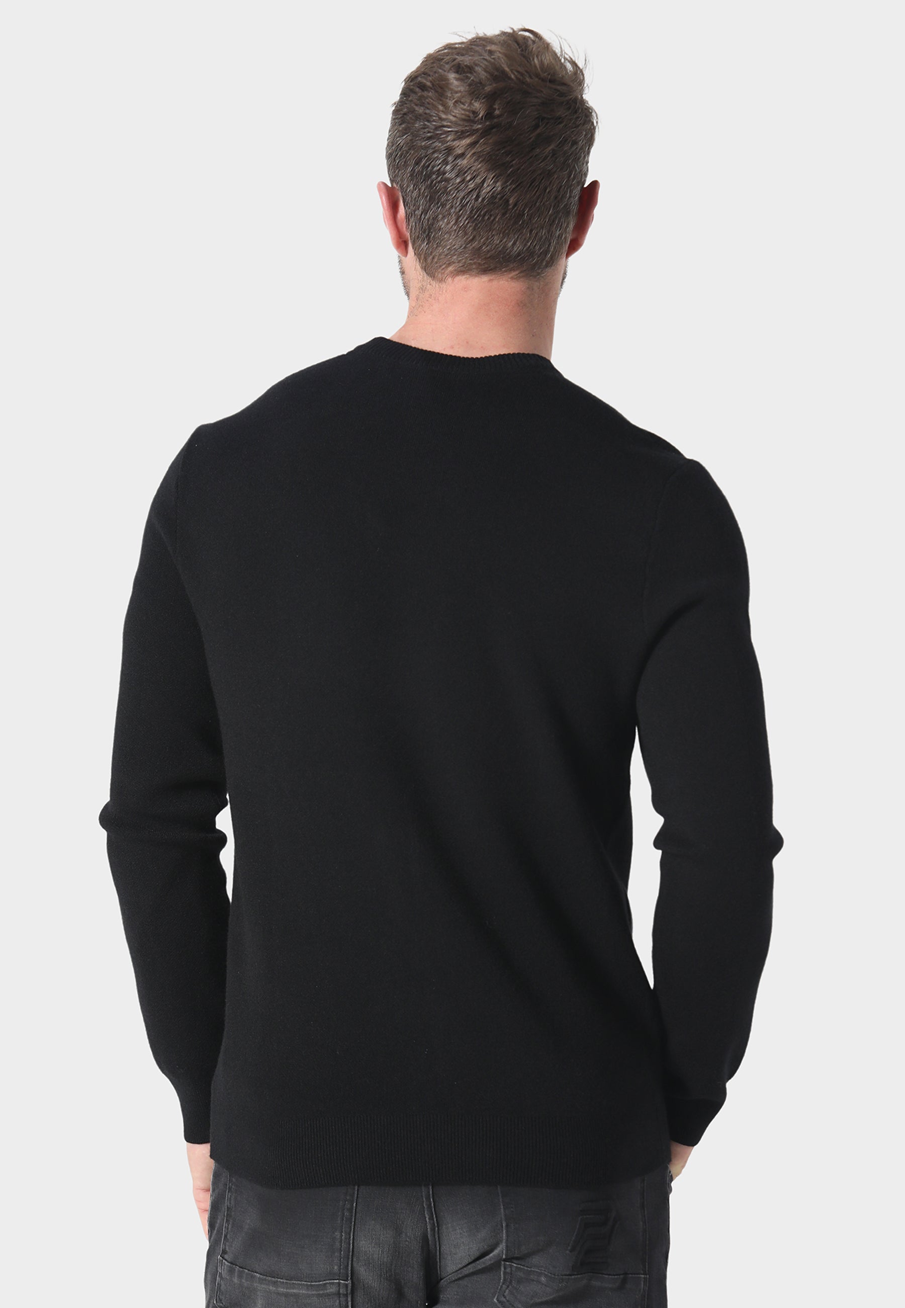 Perth Black Knitwear