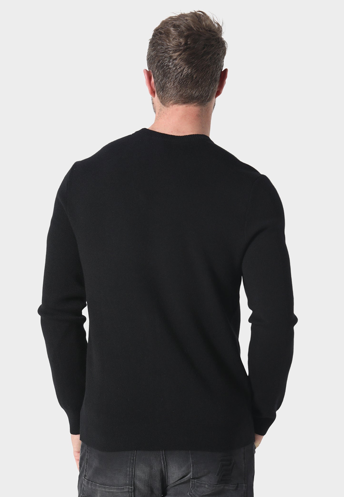 Perth Black Knitwear