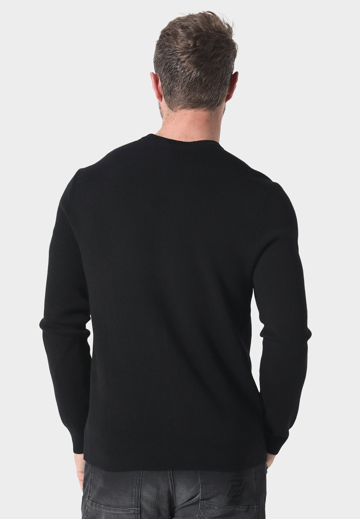 Perth Black Knitwear
