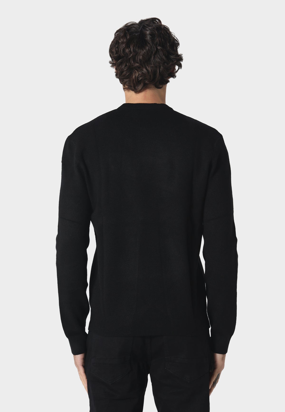 Perth Black Knitwear