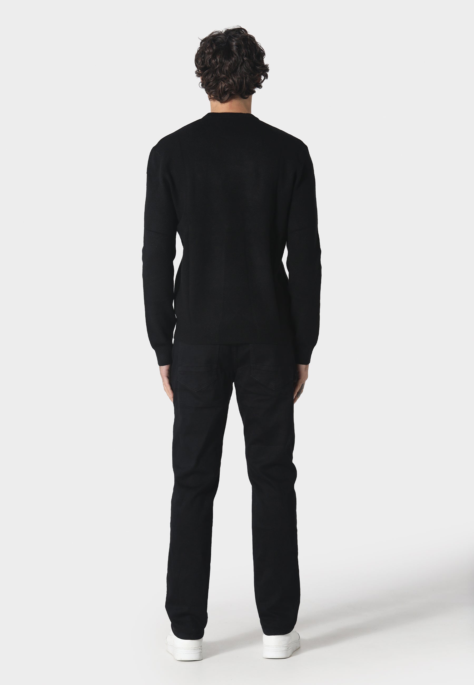 Perth Black Knitwear