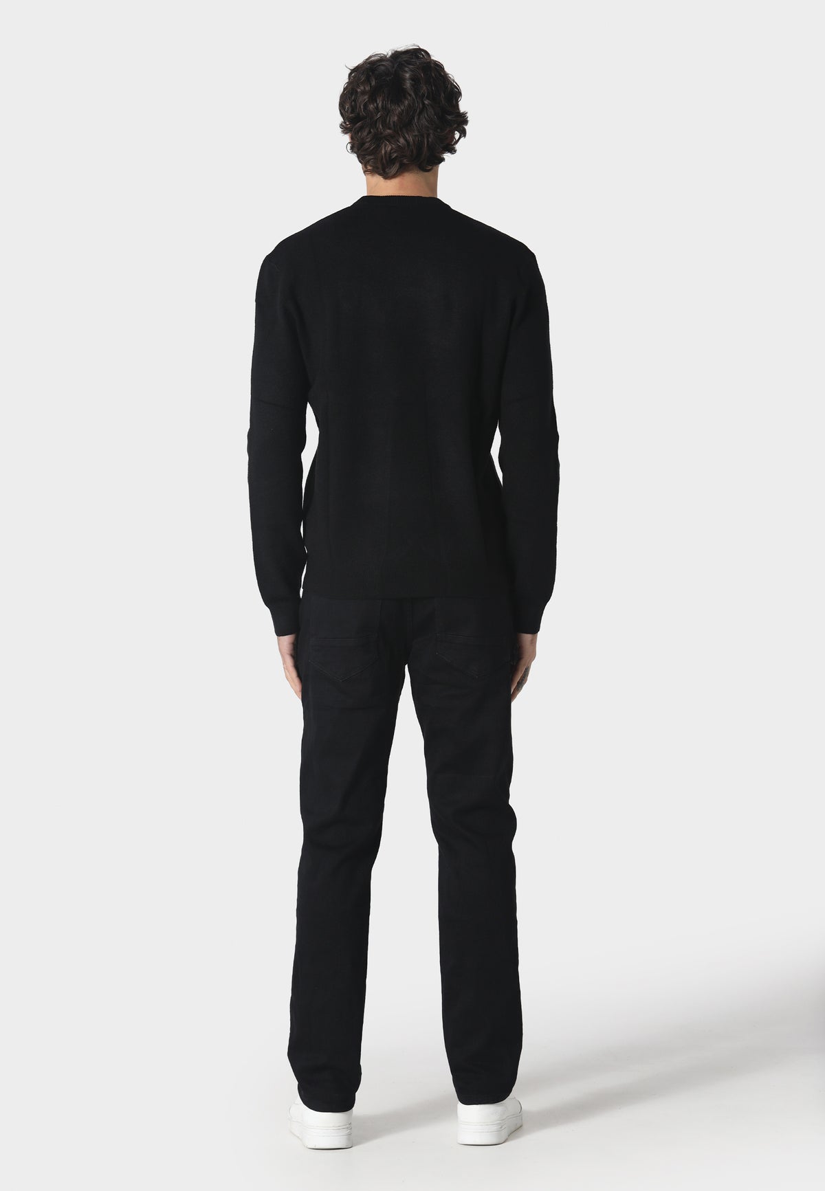 Perth Black Knitwear