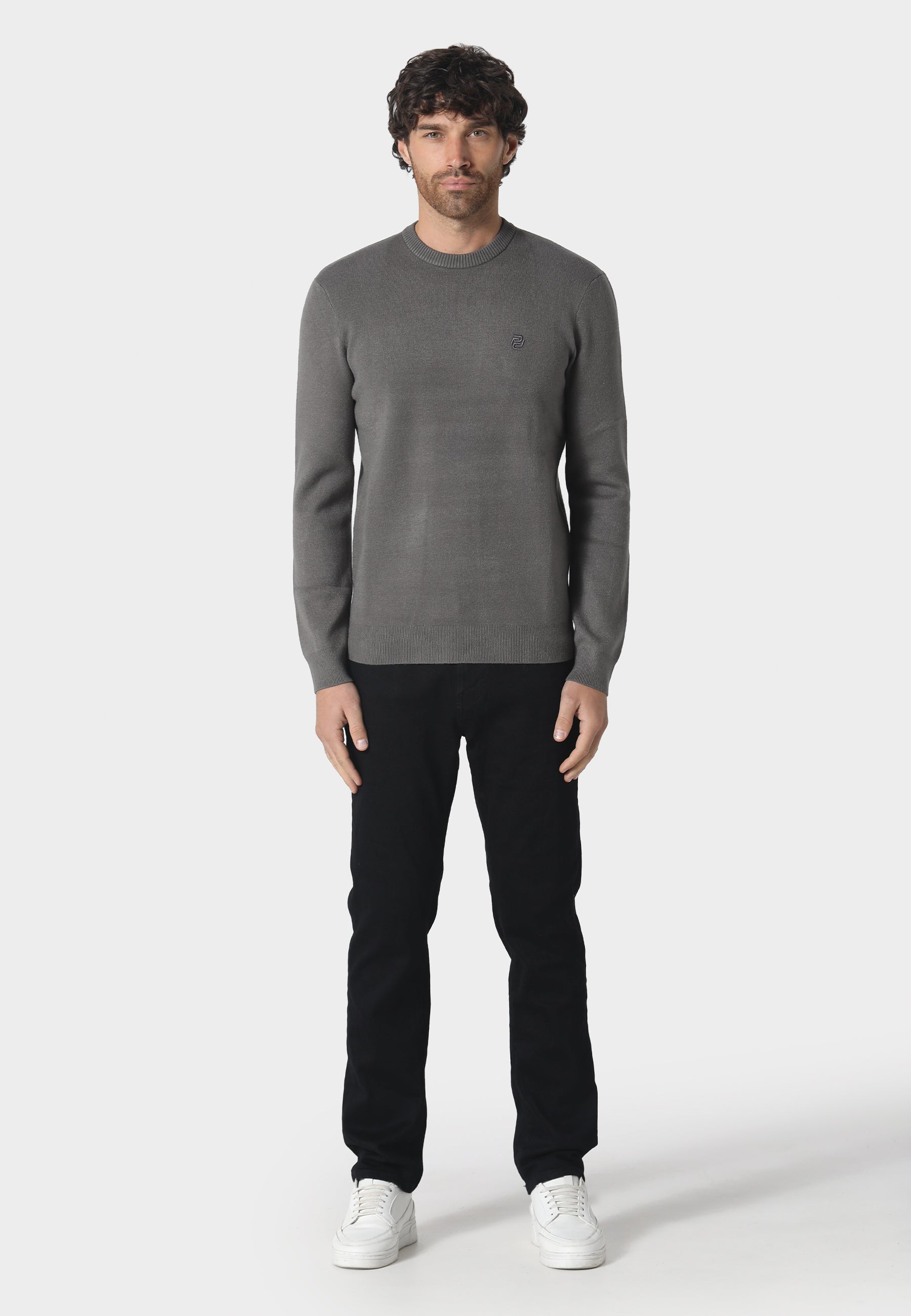 Perth Charcoal Knitwear