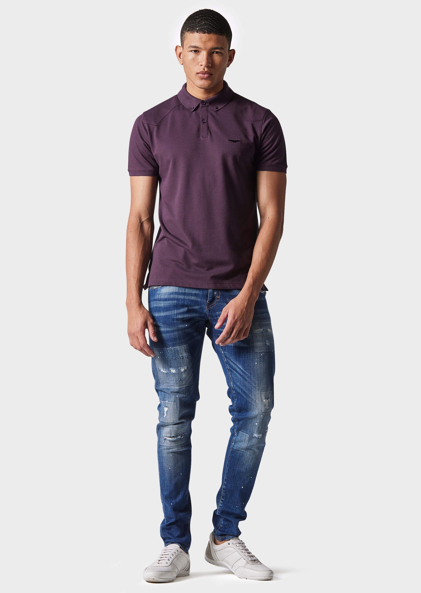 Pesca Crushed Berry Polo
