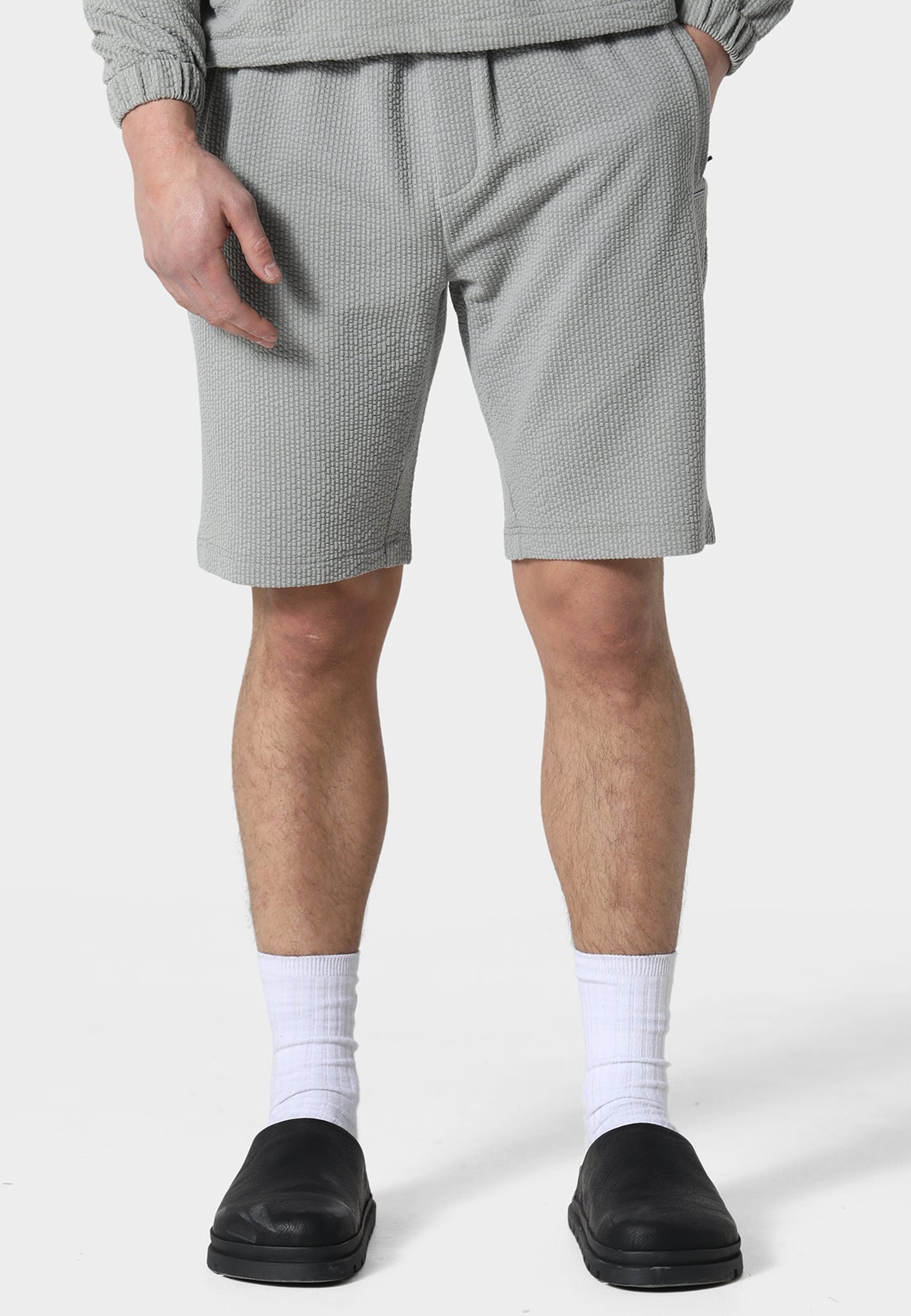 Picton Cool Grey Jog Shorts
