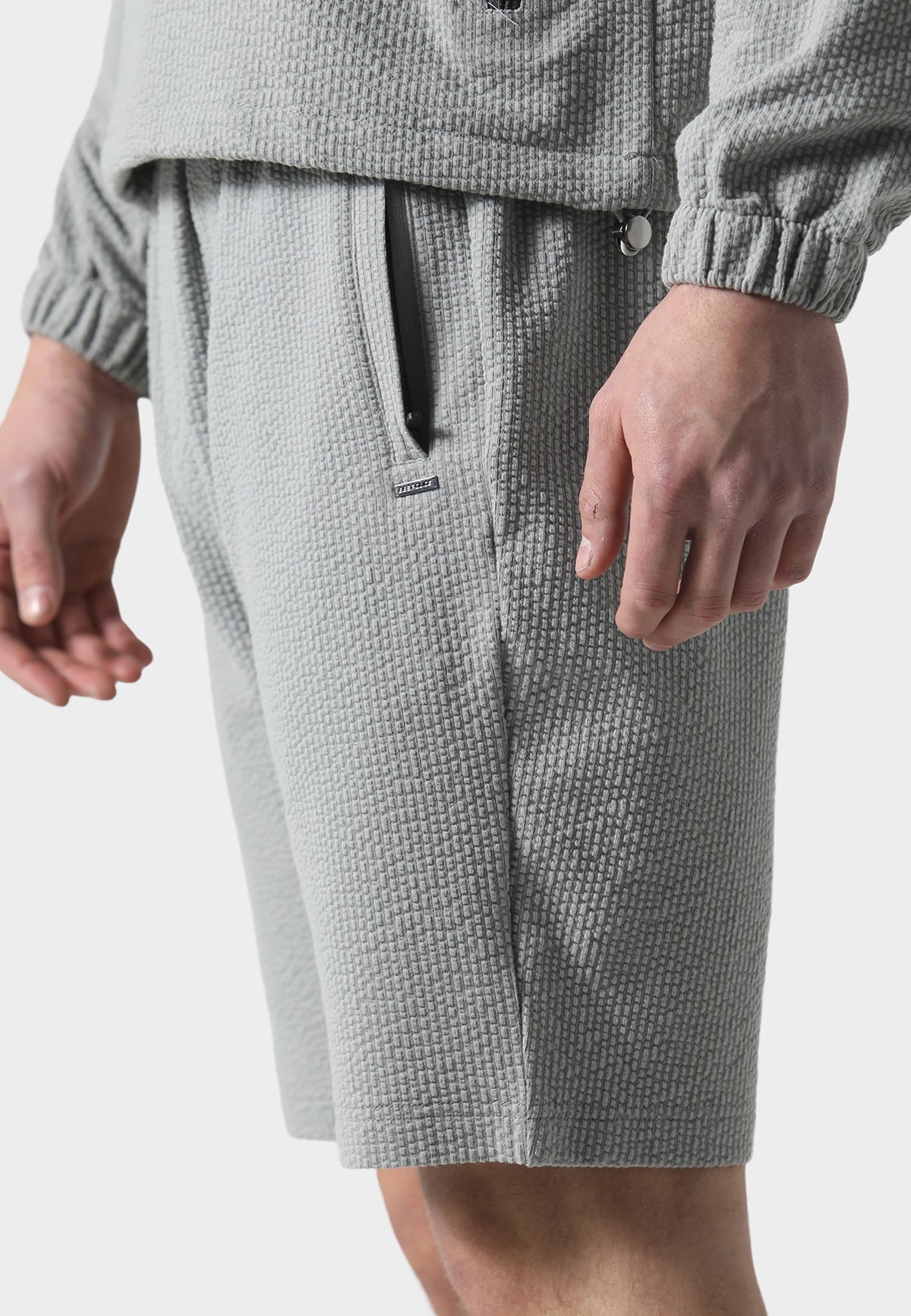 Picton Cool Grey Jog Shorts