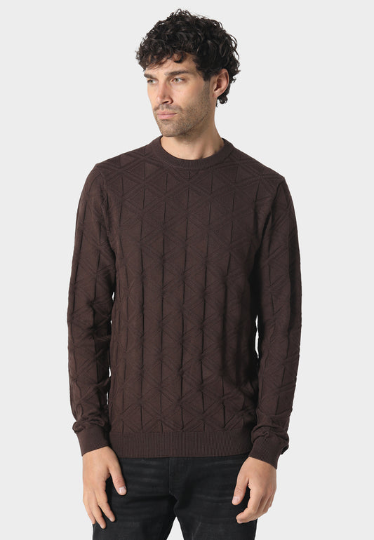 Plains Brown Knitwear