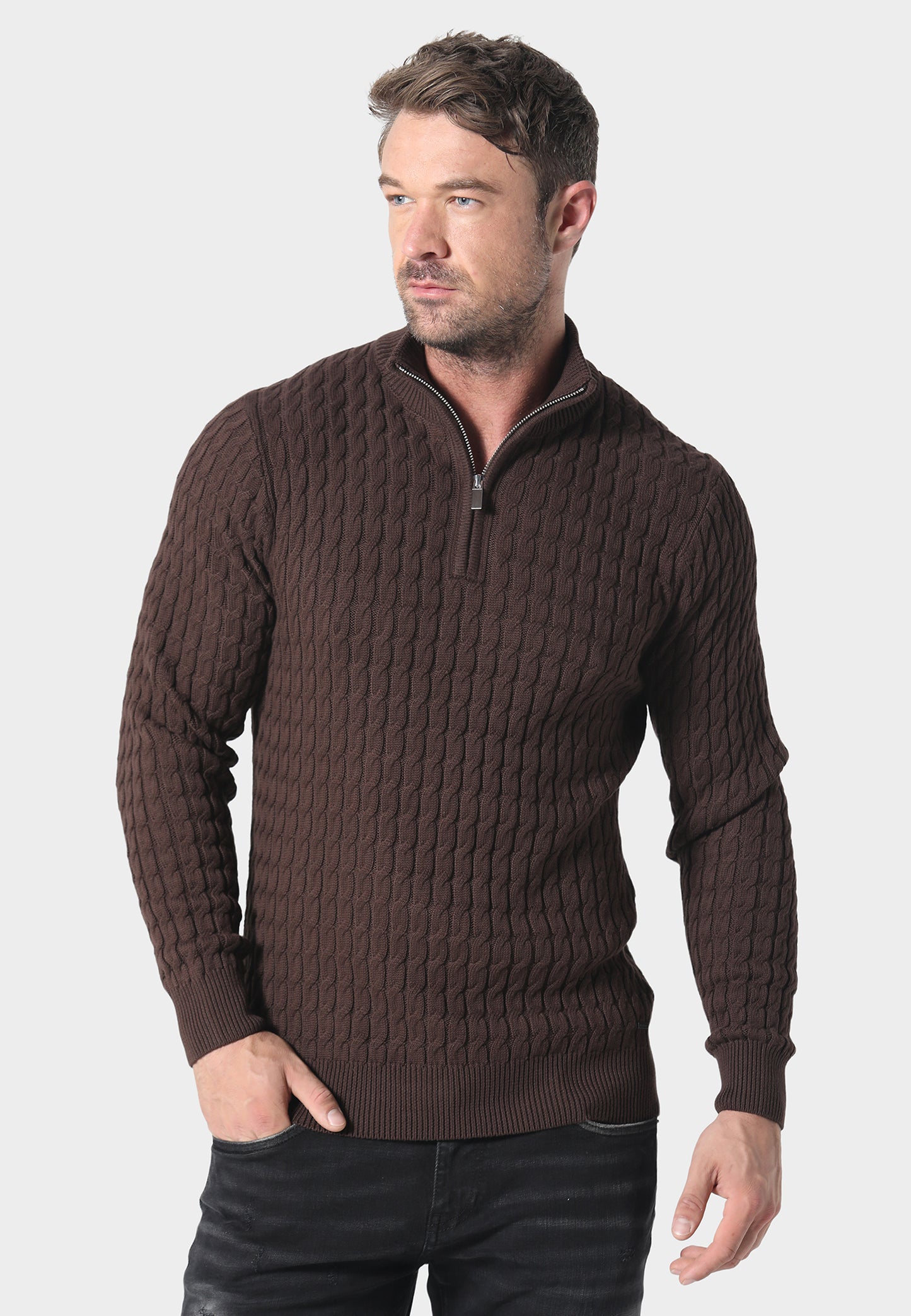 Portie Brown Knitwear
