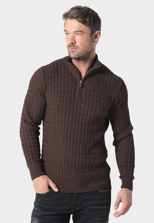 Portie Brown Knitwear