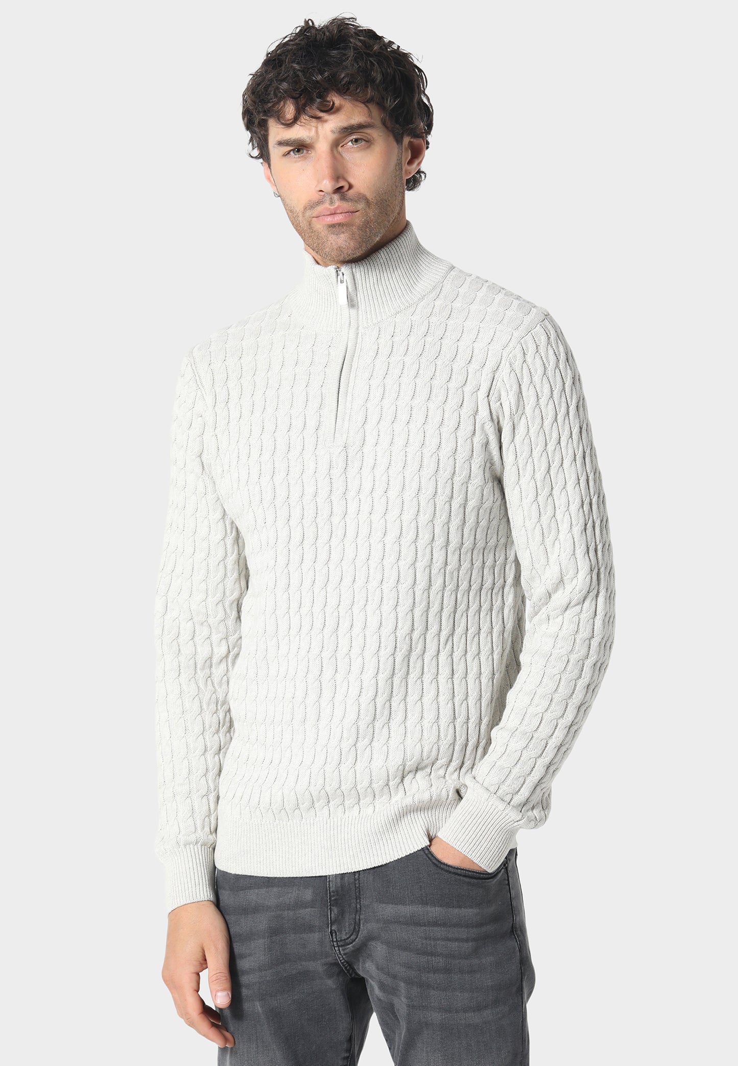 Portie Ecru Knitwear