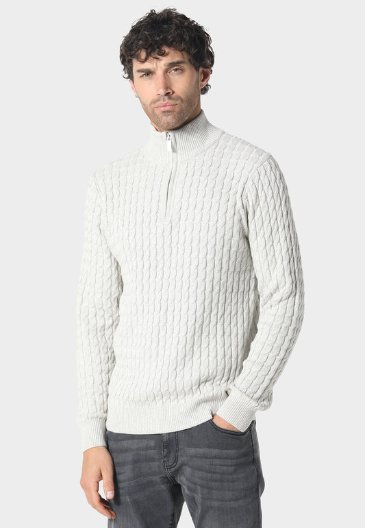 Portie Ecru Knitwear