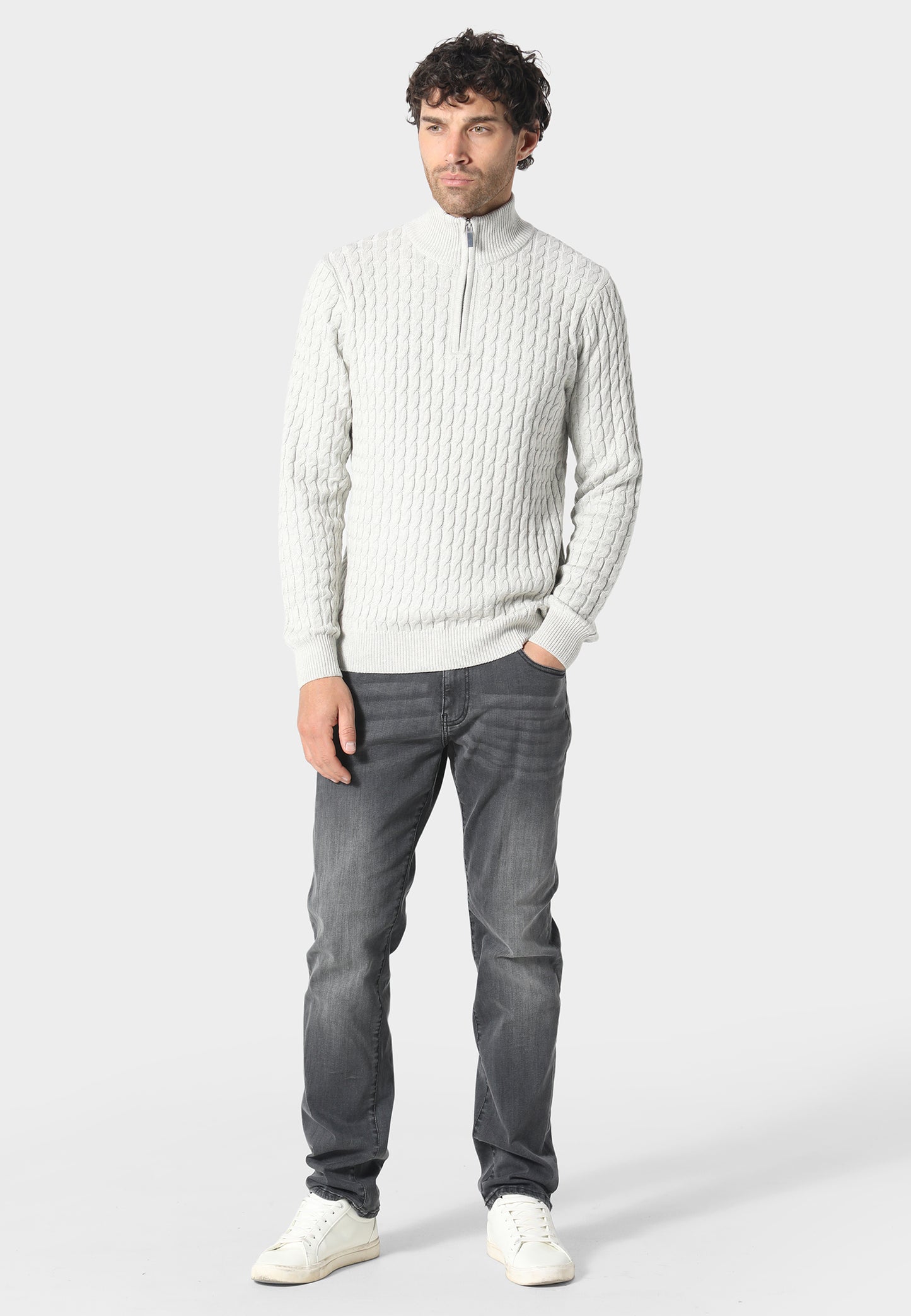 Portie Ecru Knitwear