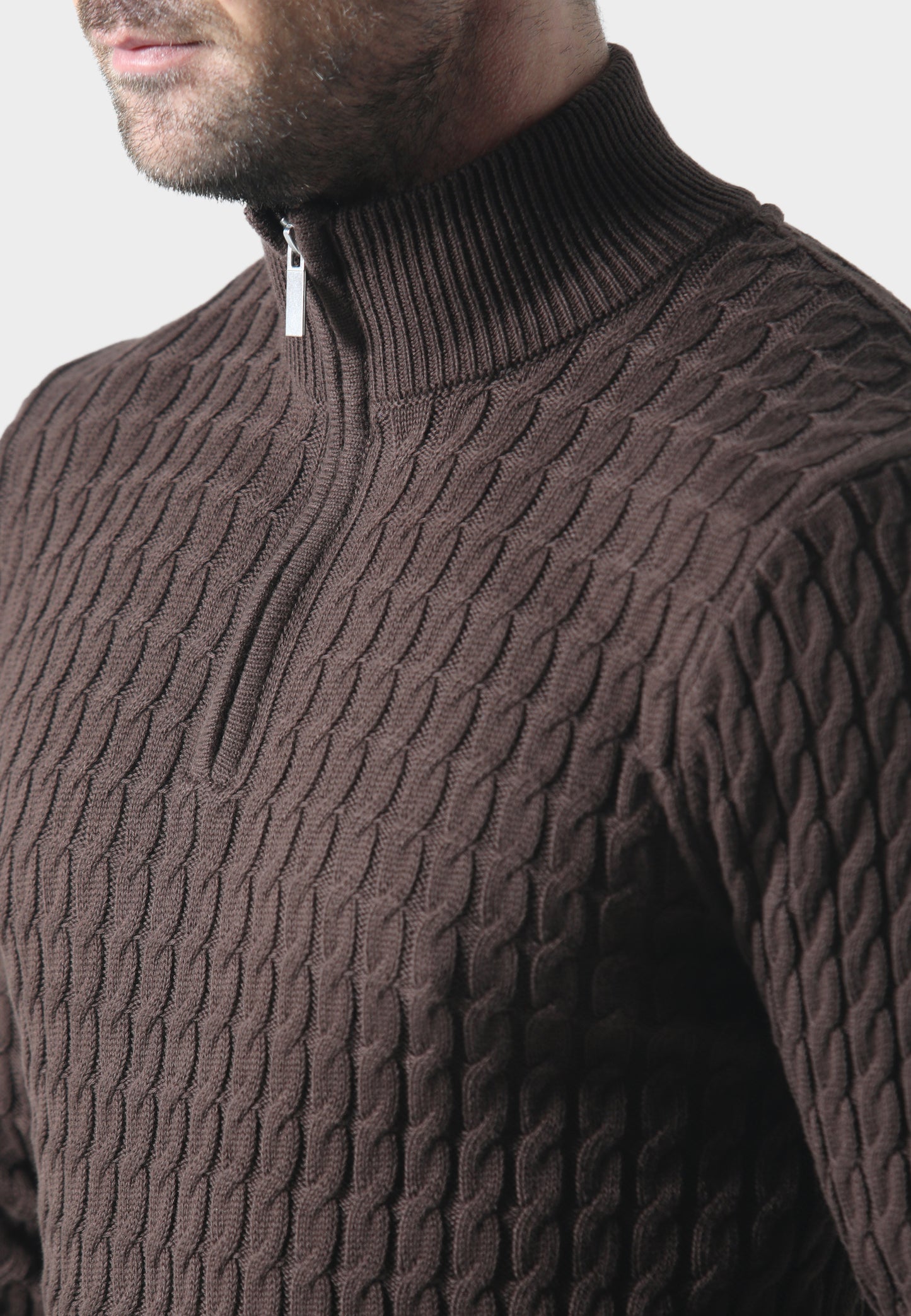 Portie Brown Knitwear