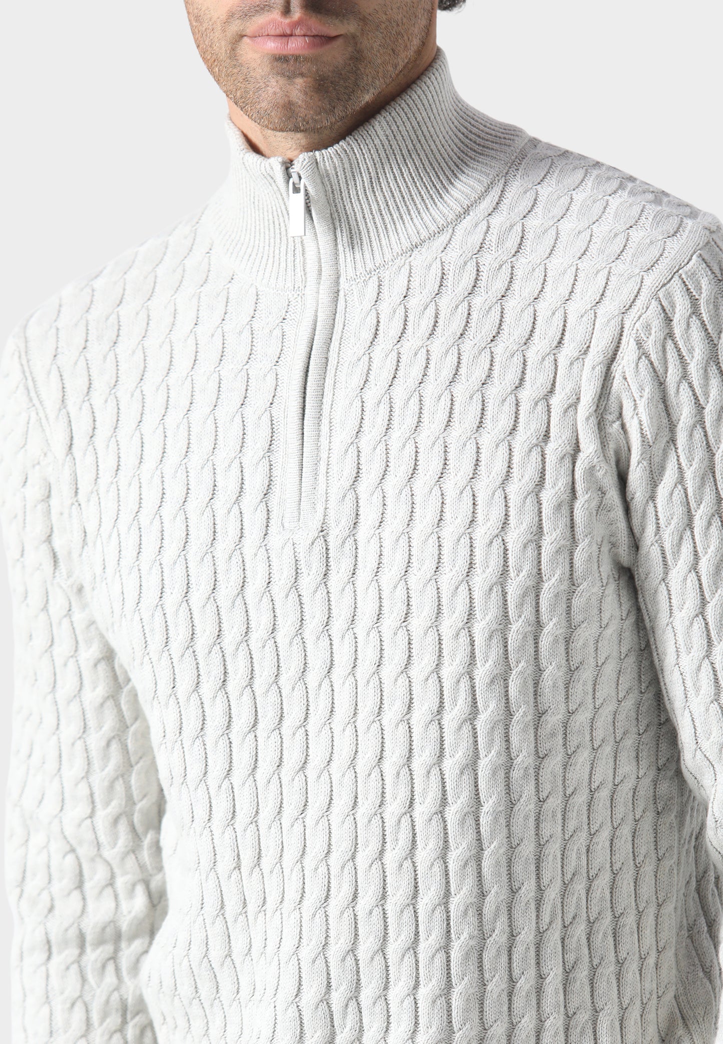 Portie Ecru Knitwear