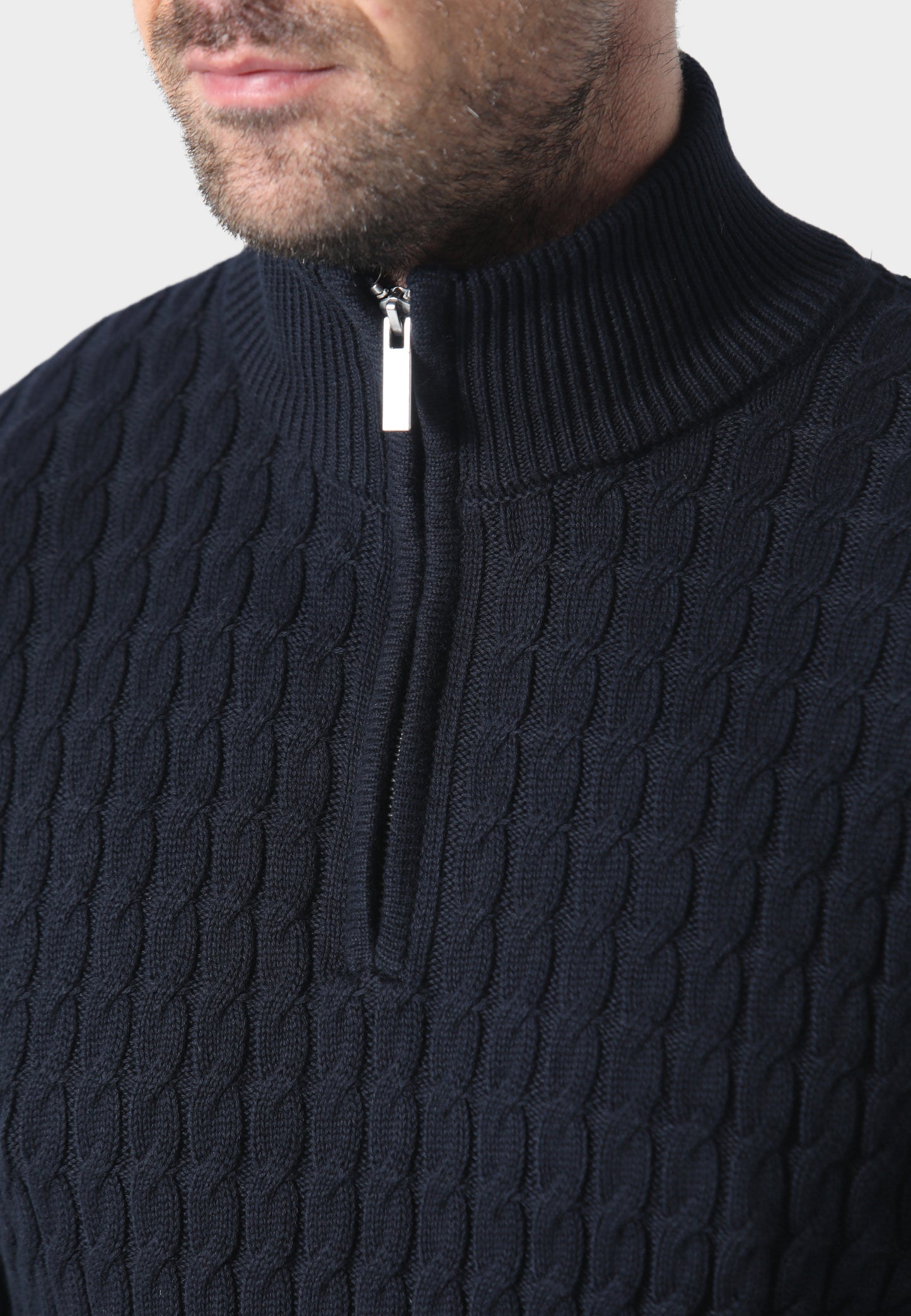 Portie Navy Knitwear