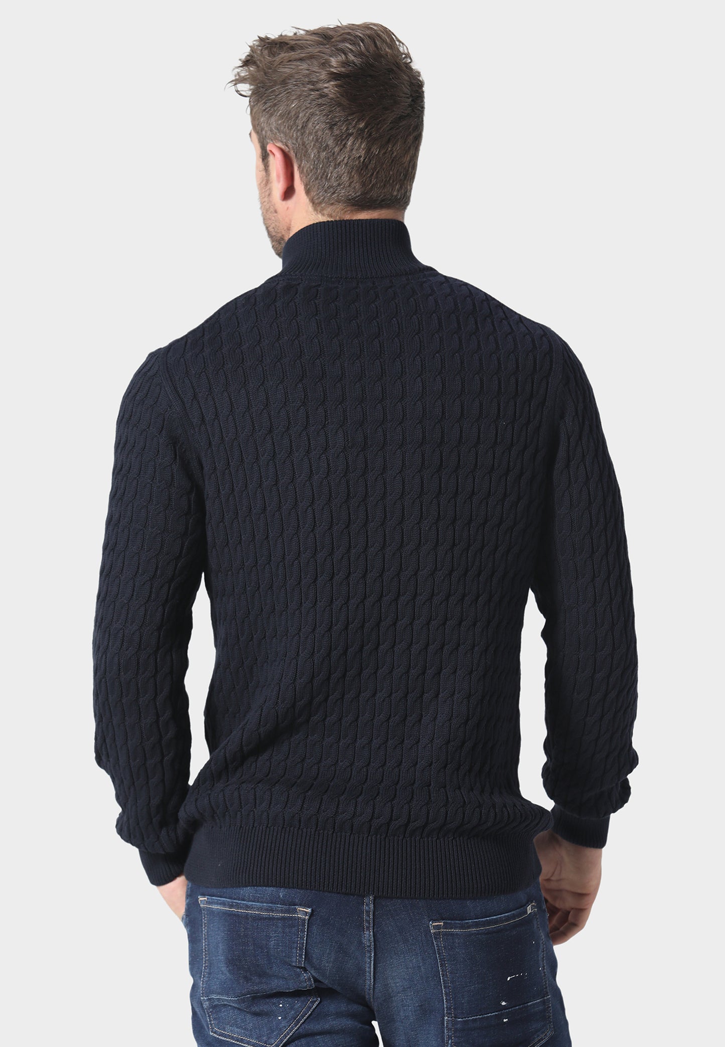 Portie Navy Knitwear