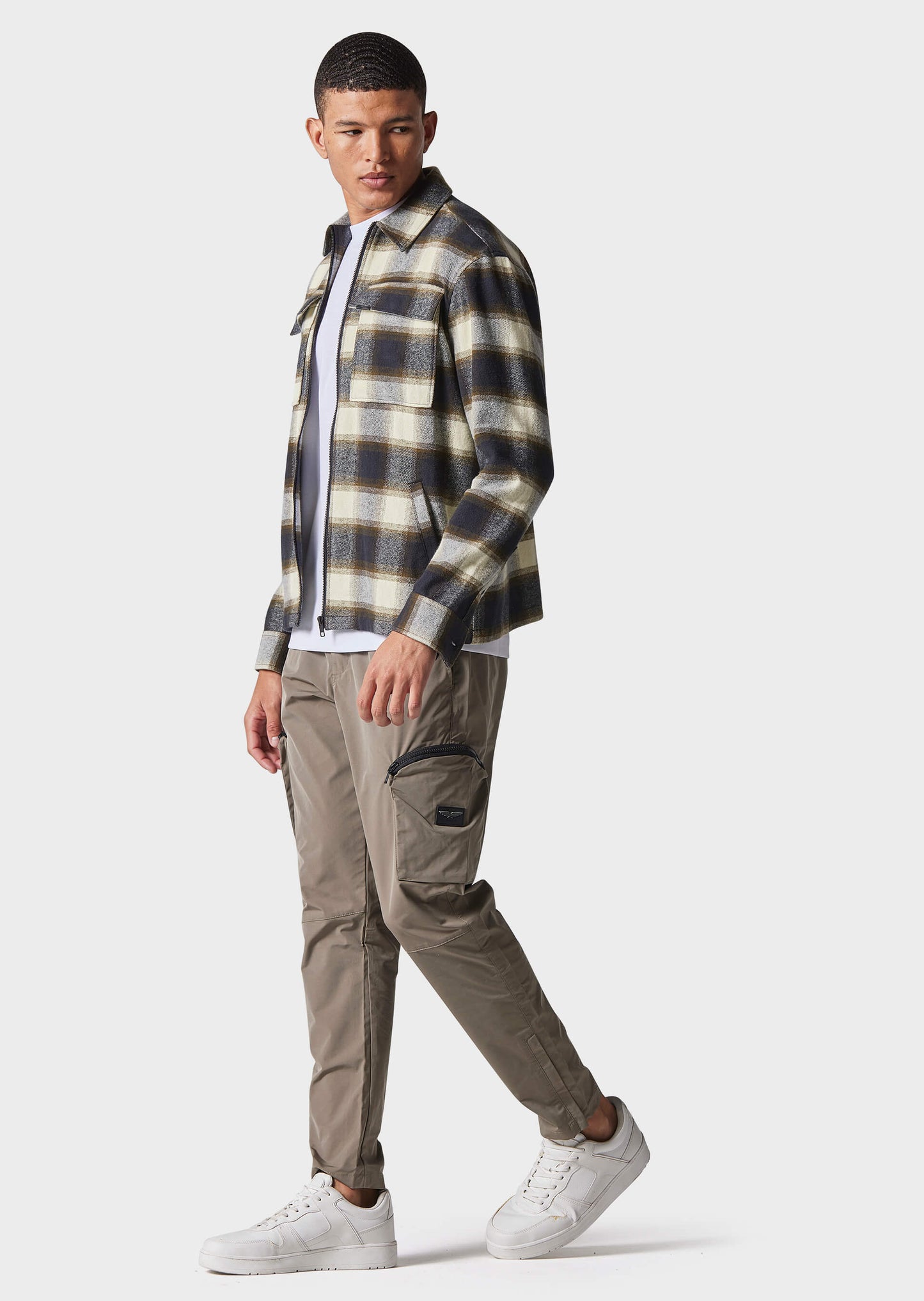 Rainor Nude Cargo Pants