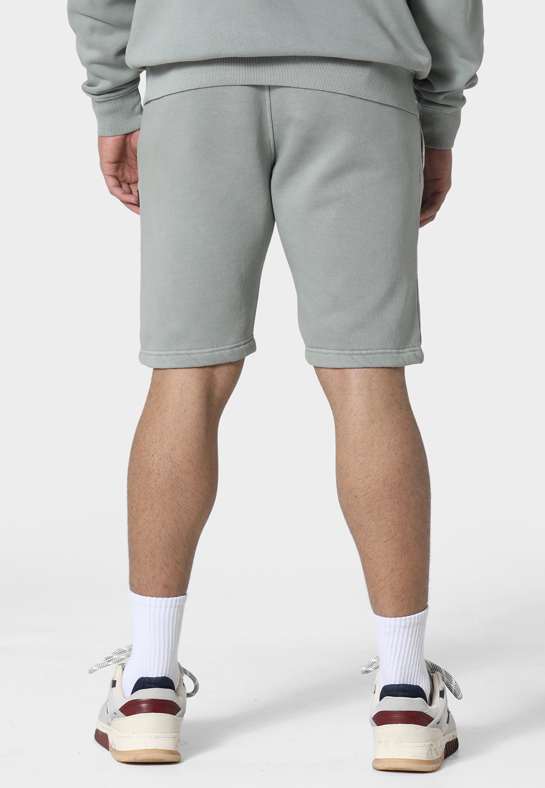 Ranto Cool Grey Jog Shorts