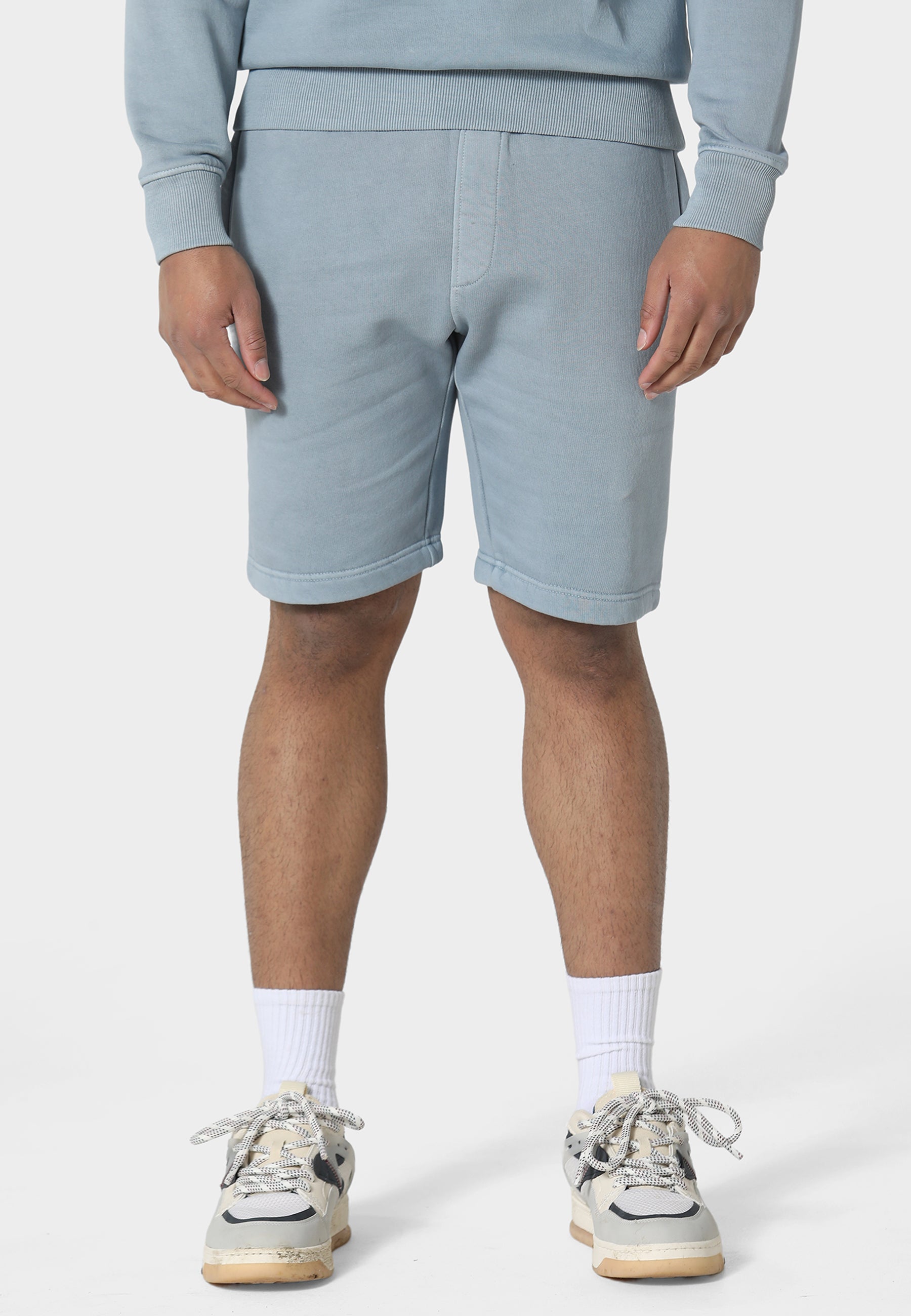 Ranto Soft Chambray Jog Shorts