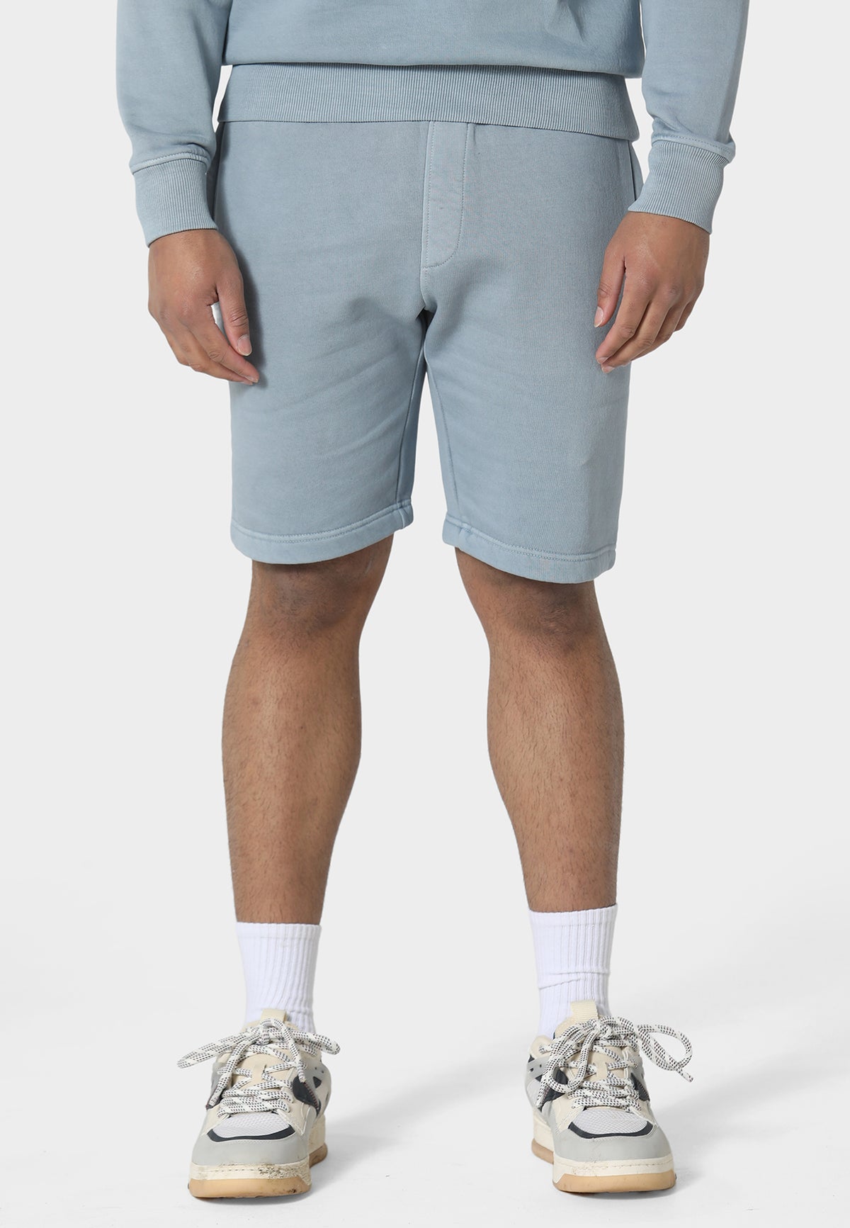 Ranto Soft Chambray Jog Shorts