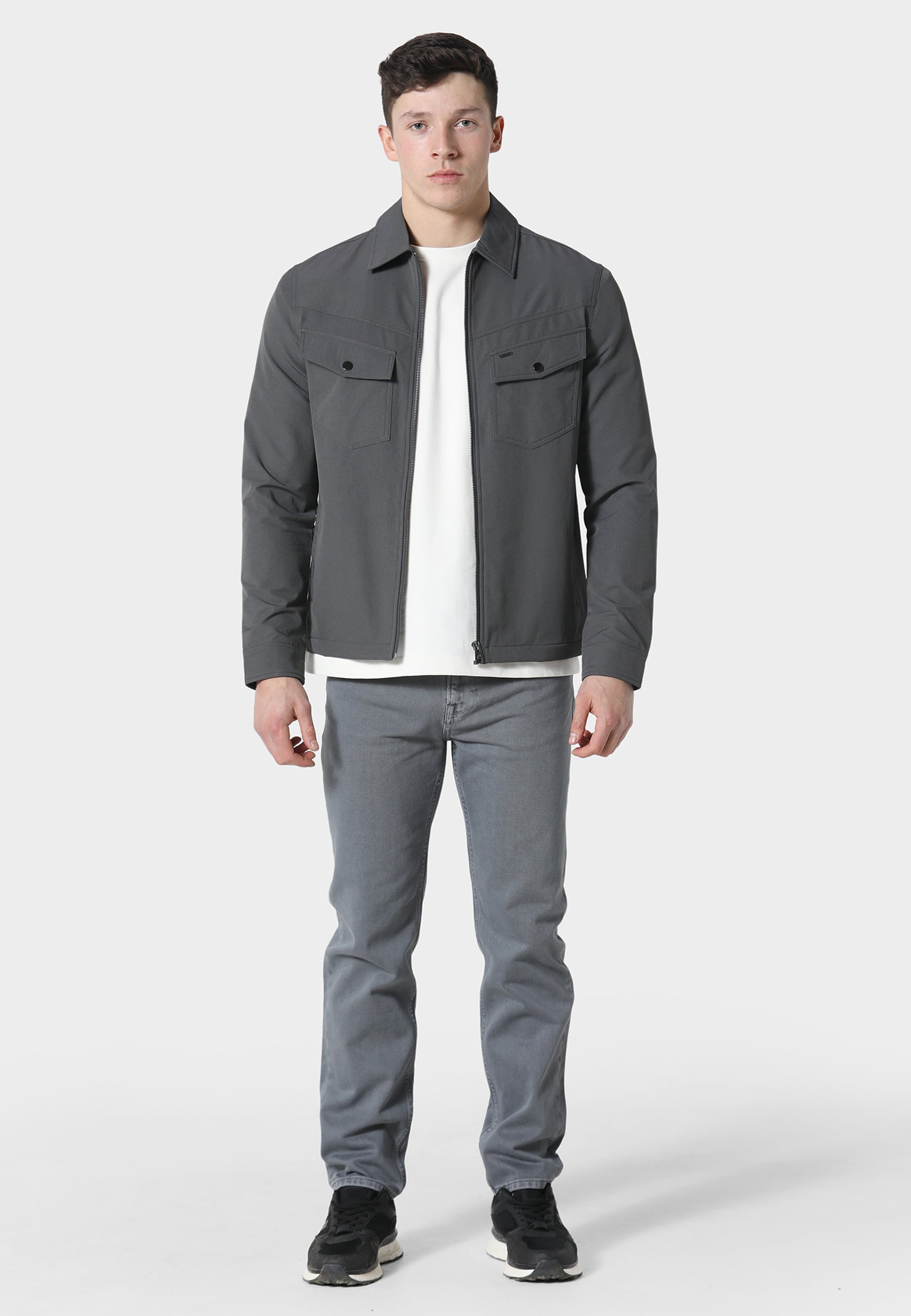 Ravrix Charcoal Overshirt
