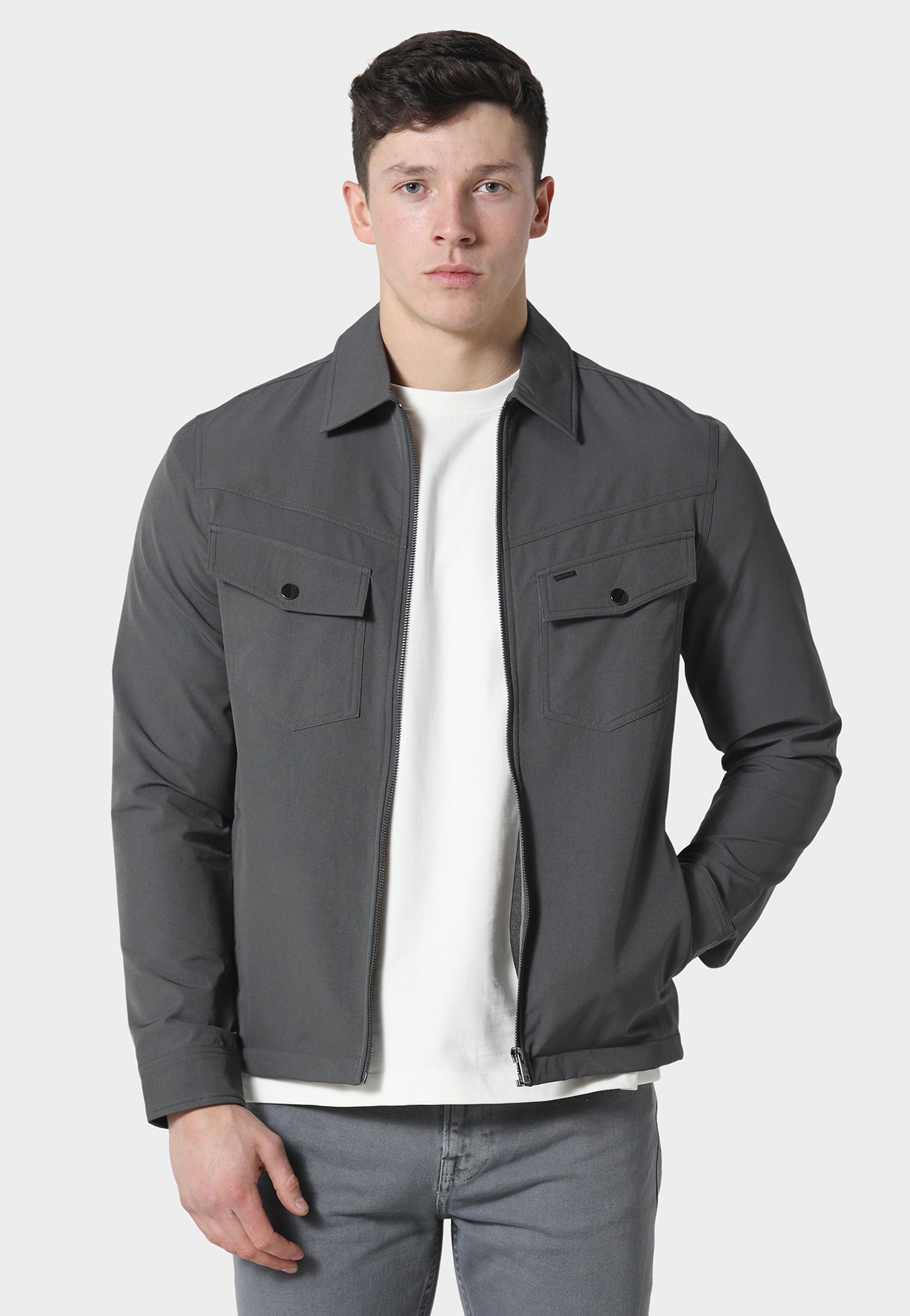 Ravrix Charcoal Overshirt