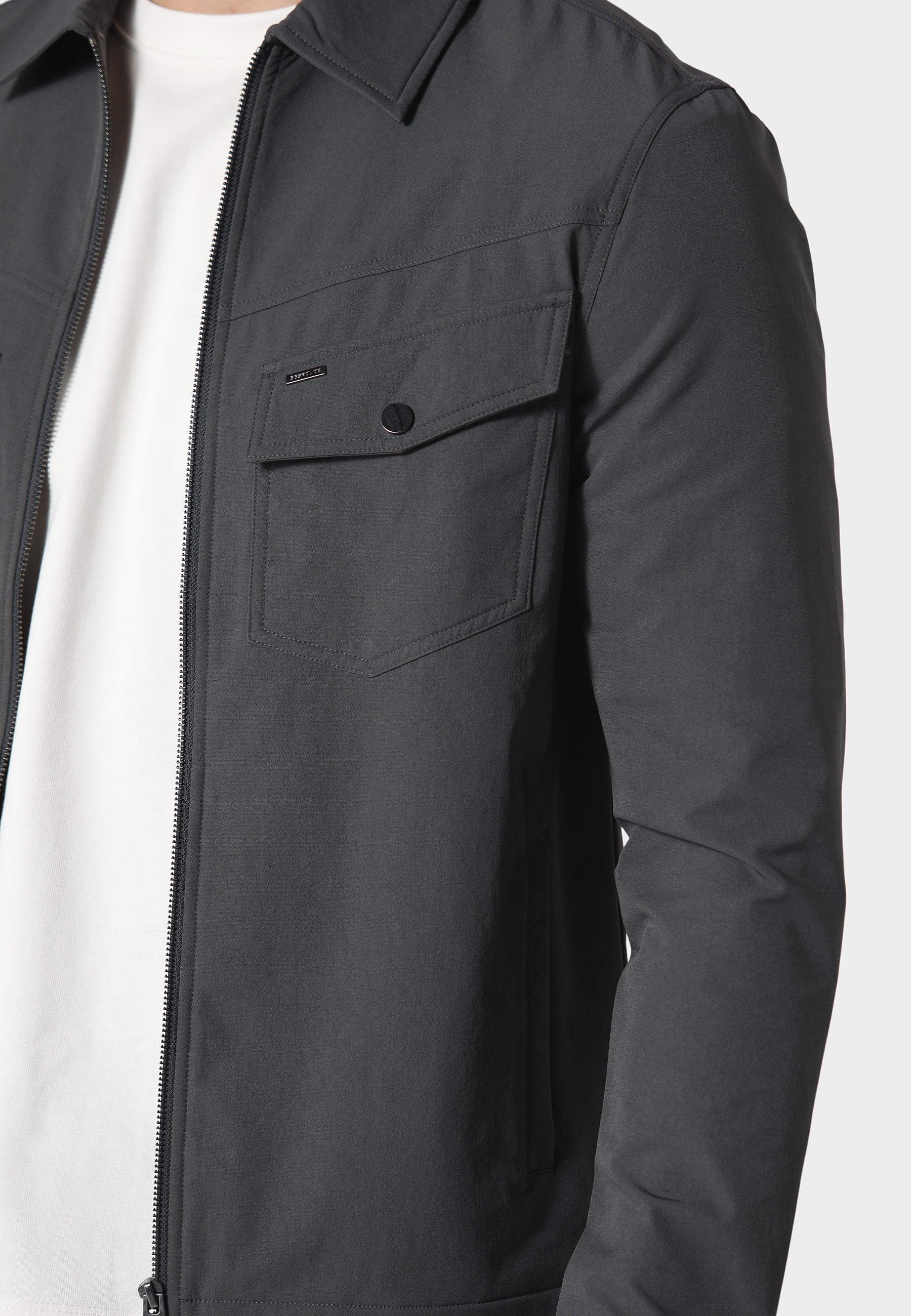 Ravrix Charcoal Overshirt