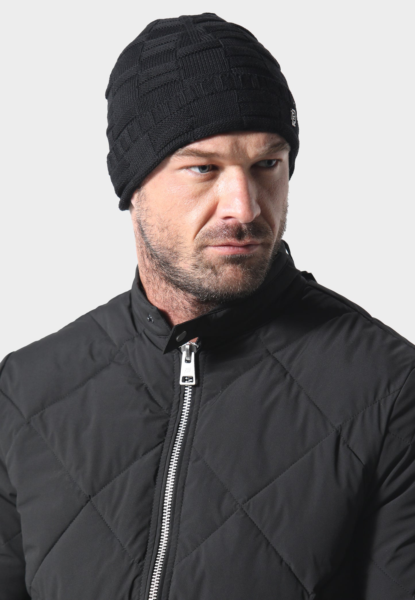 Regan Black Beanie