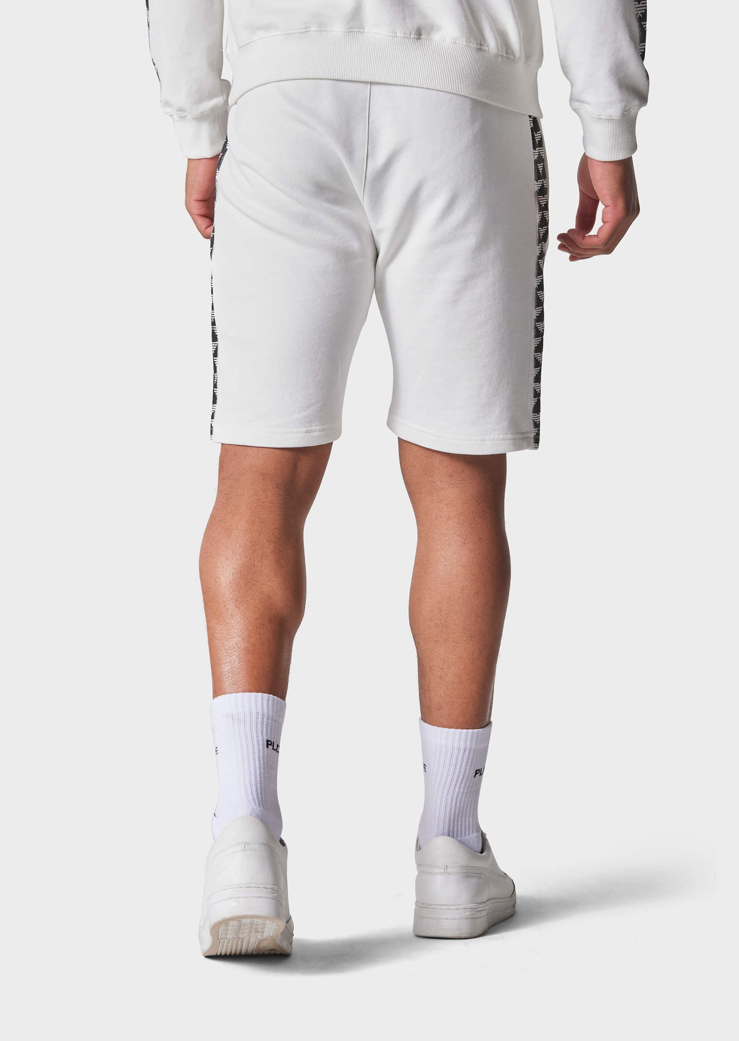 Rener Bone White Jog Shorts