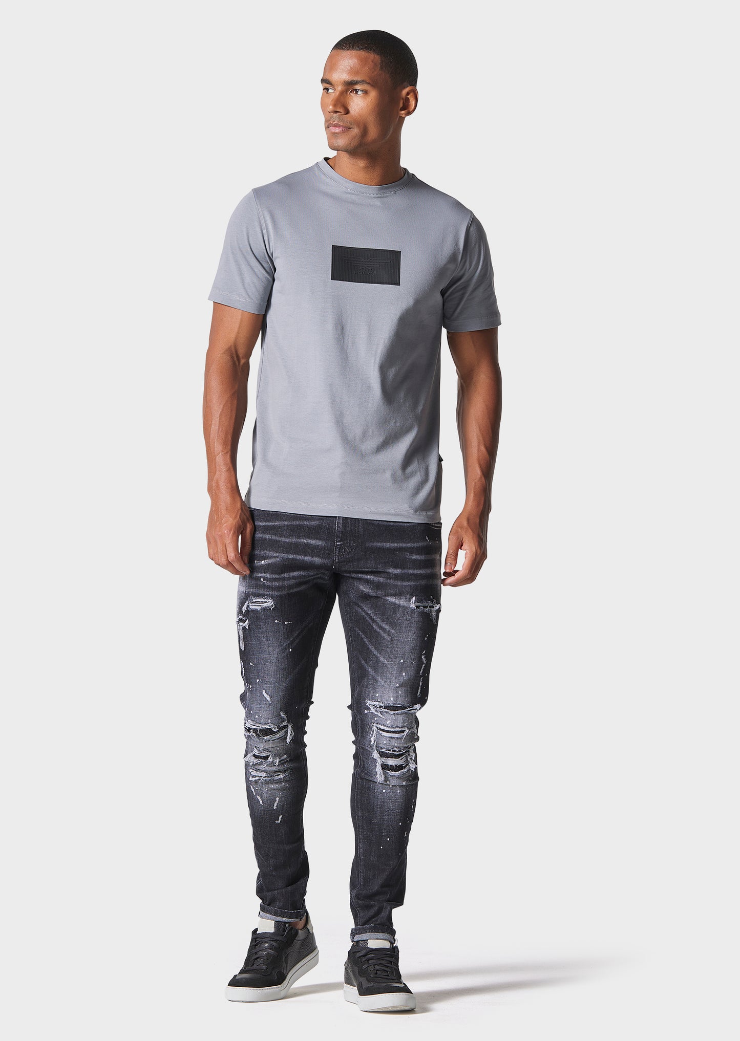 Siclen Circular Grey T-Shirt