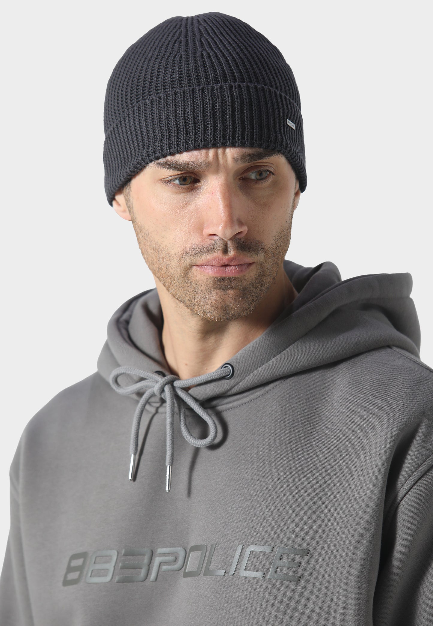 Simon Charcoal Beanie