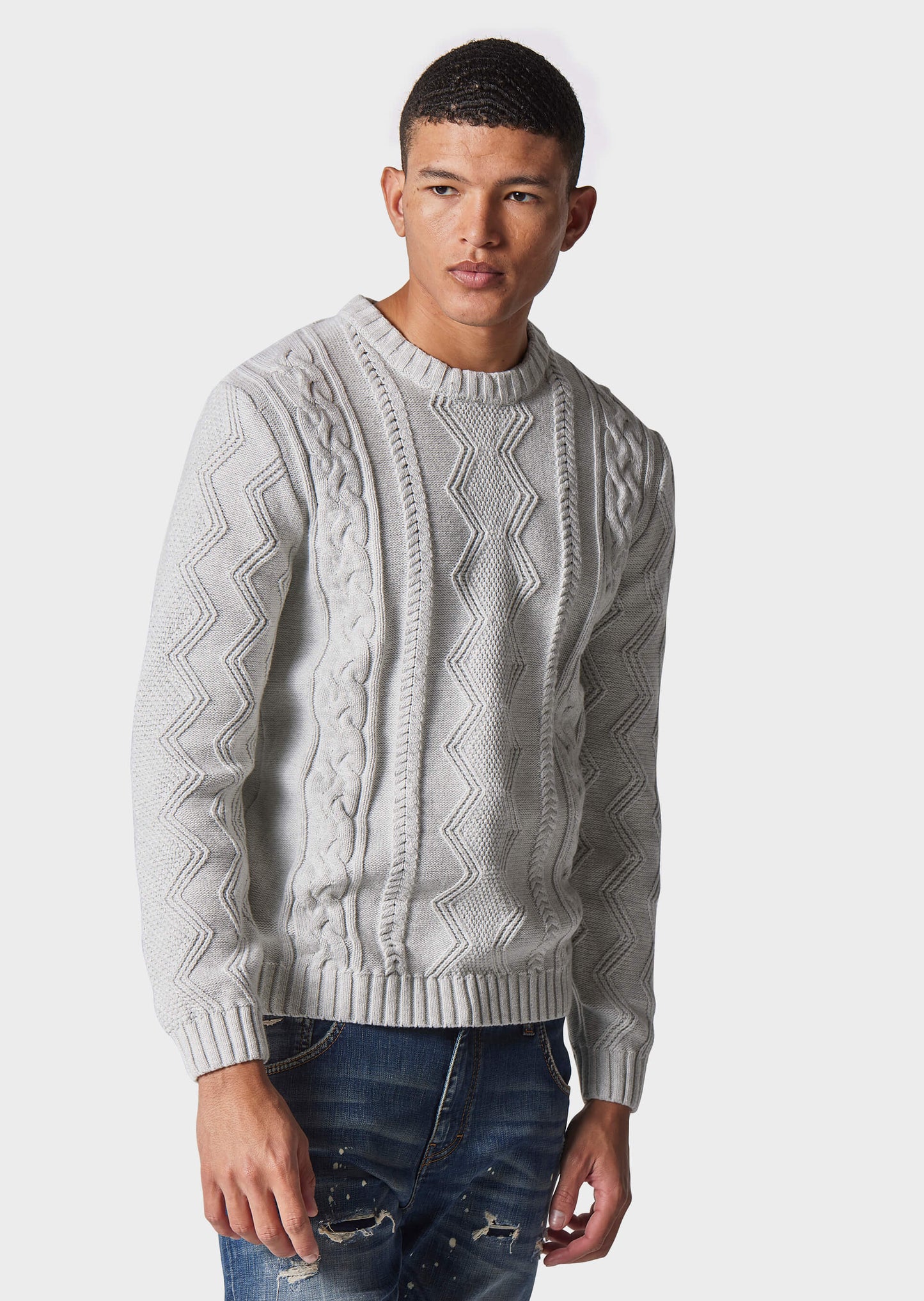 Simplon Ecru Knitwear