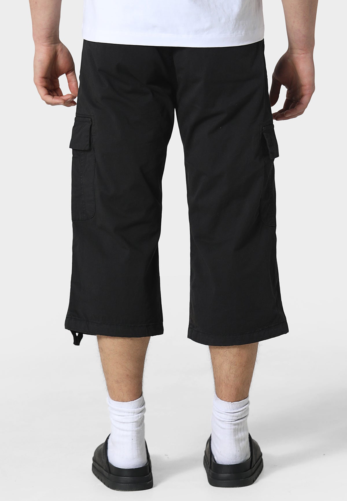 Hykeham Black Cargo Shorts