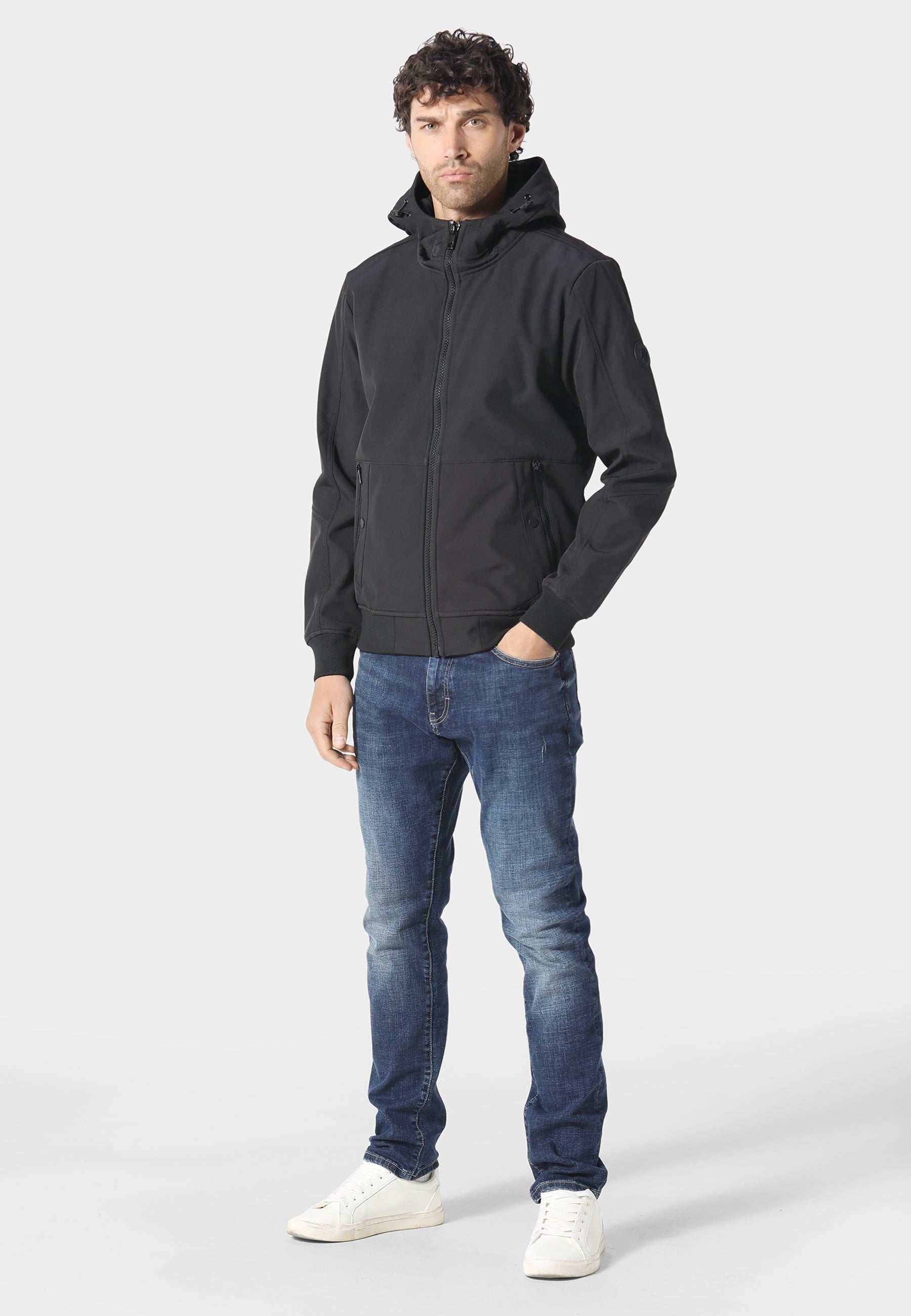 Stanhop Black Jacket – 883 Police