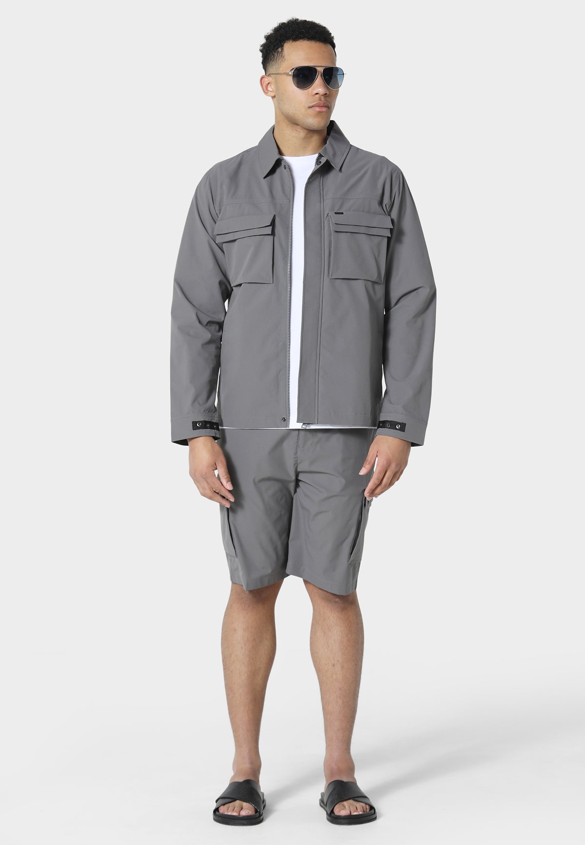 Stokevels Charcoal Cargo Shorts