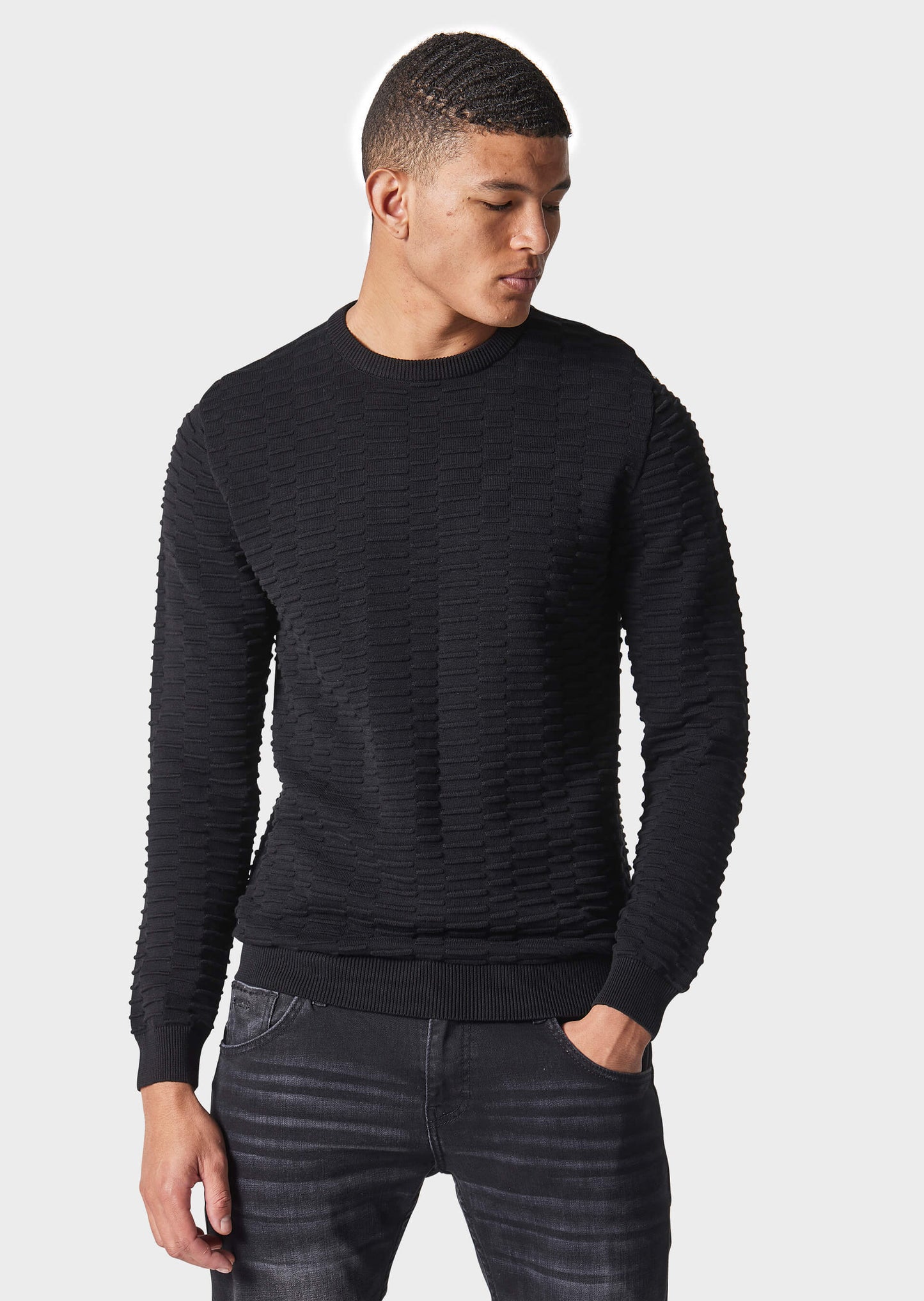 Sumit Black Knitwear