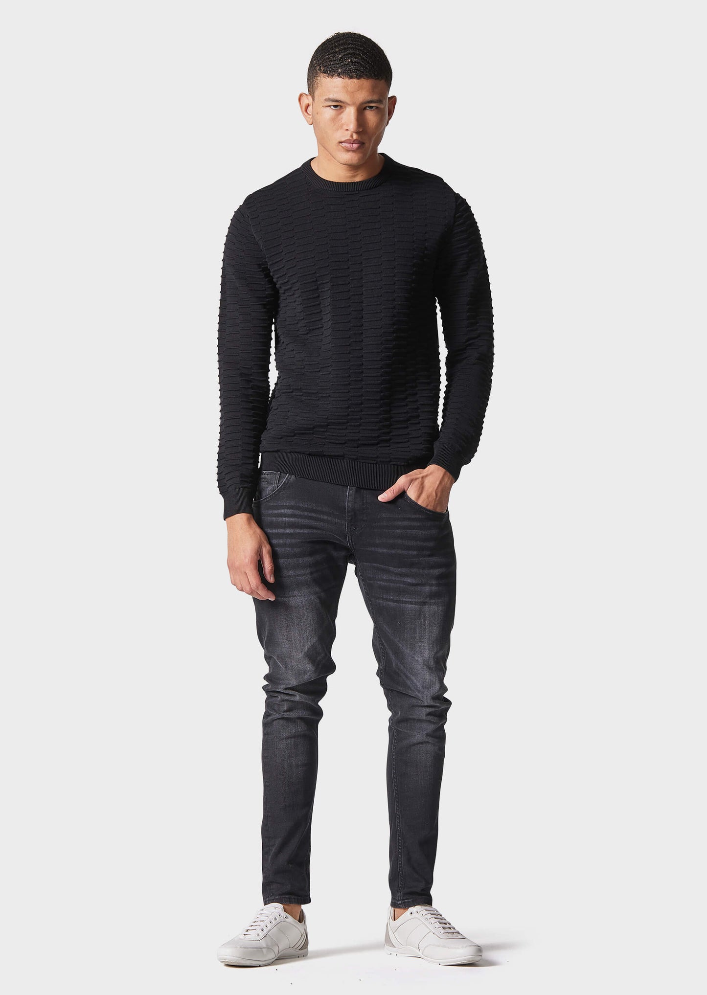 Sumit Black Knitwear