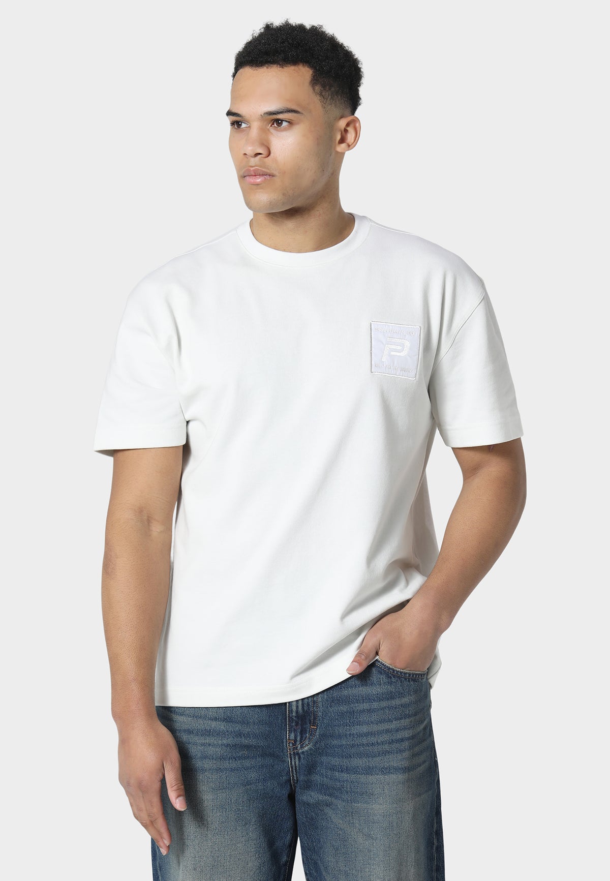 Tramo Bone White T-Shirt